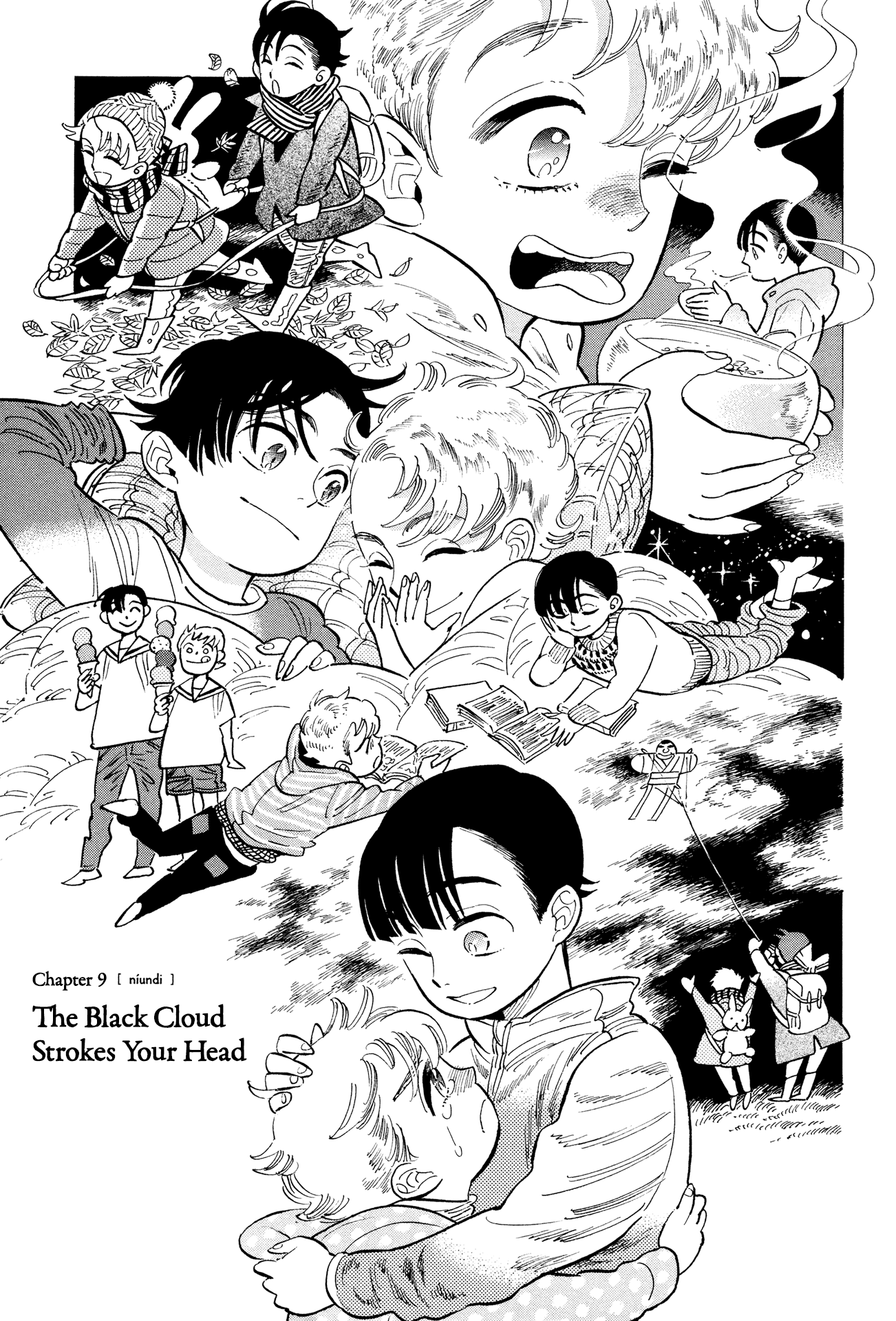 Hokuhokusei ni Kumo to Ike Chapter 9 page 1 - Chapter 9: The Black Cloud Strokes Your Head