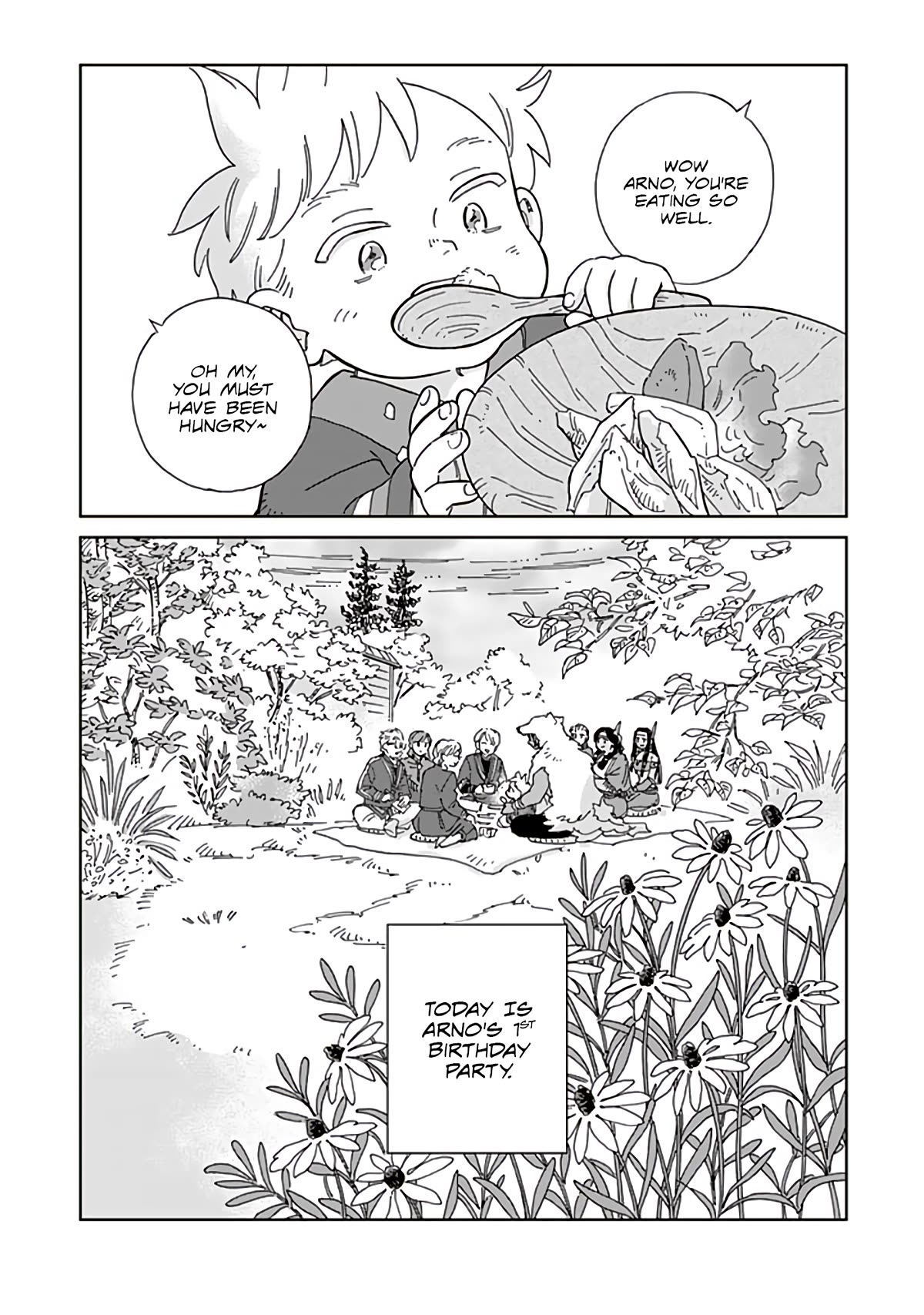 Hokuou Kizoku to Moukinzuma no Yukiguni Karigurashi Chapter 100 page 1 - Chapter 100 [END]