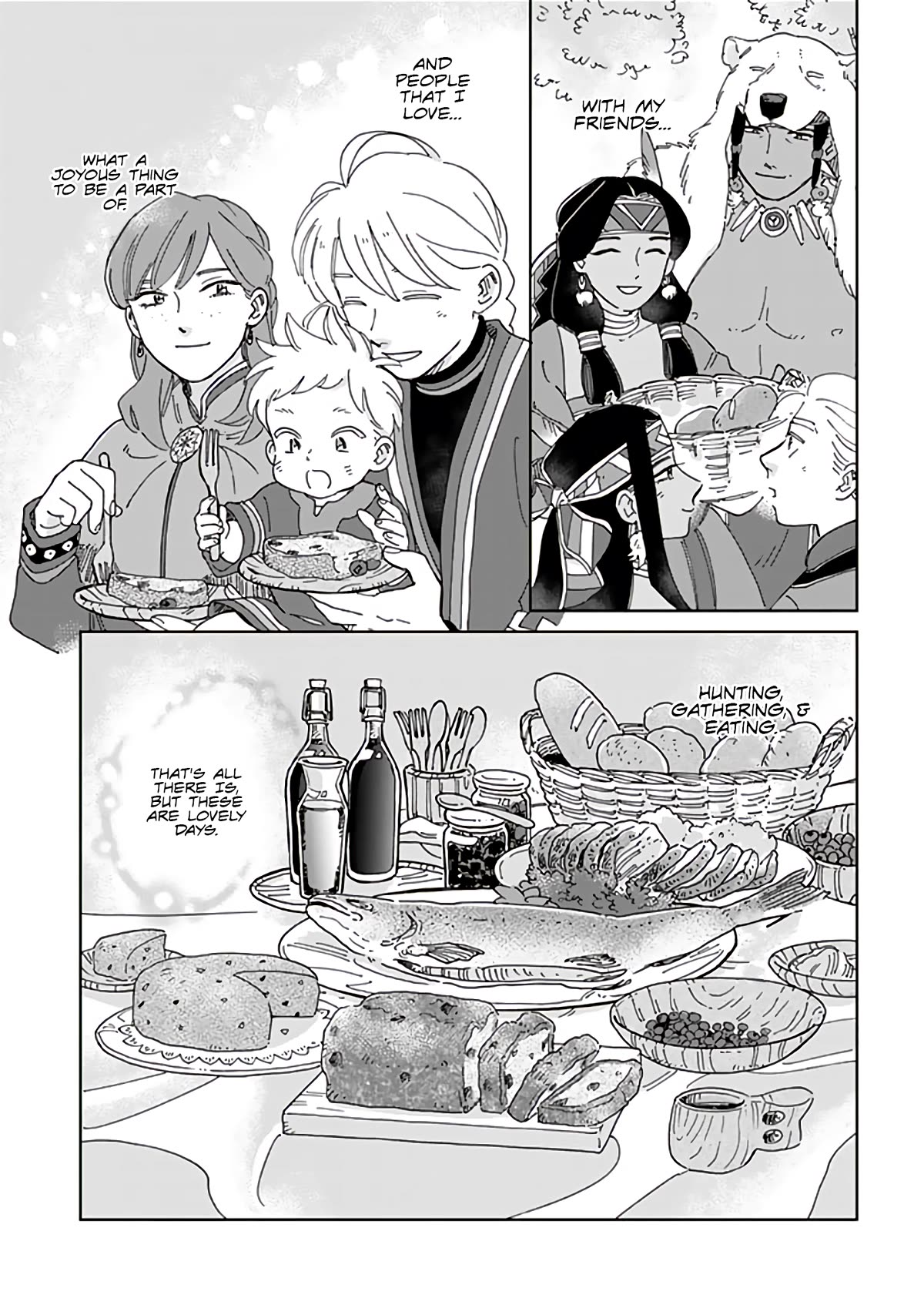 Hokuou Kizoku to Moukinzuma no Yukiguni Karigurashi Chapter 100 page 13 - Chapter 100 [END]