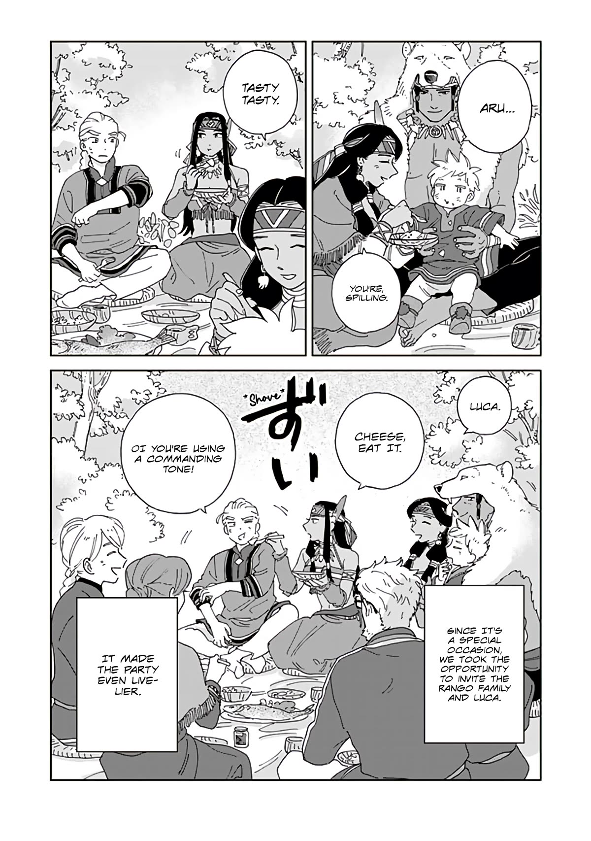 Hokuou Kizoku to Moukinzuma no Yukiguni Karigurashi Chapter 100 page 2 - Chapter 100 [END]