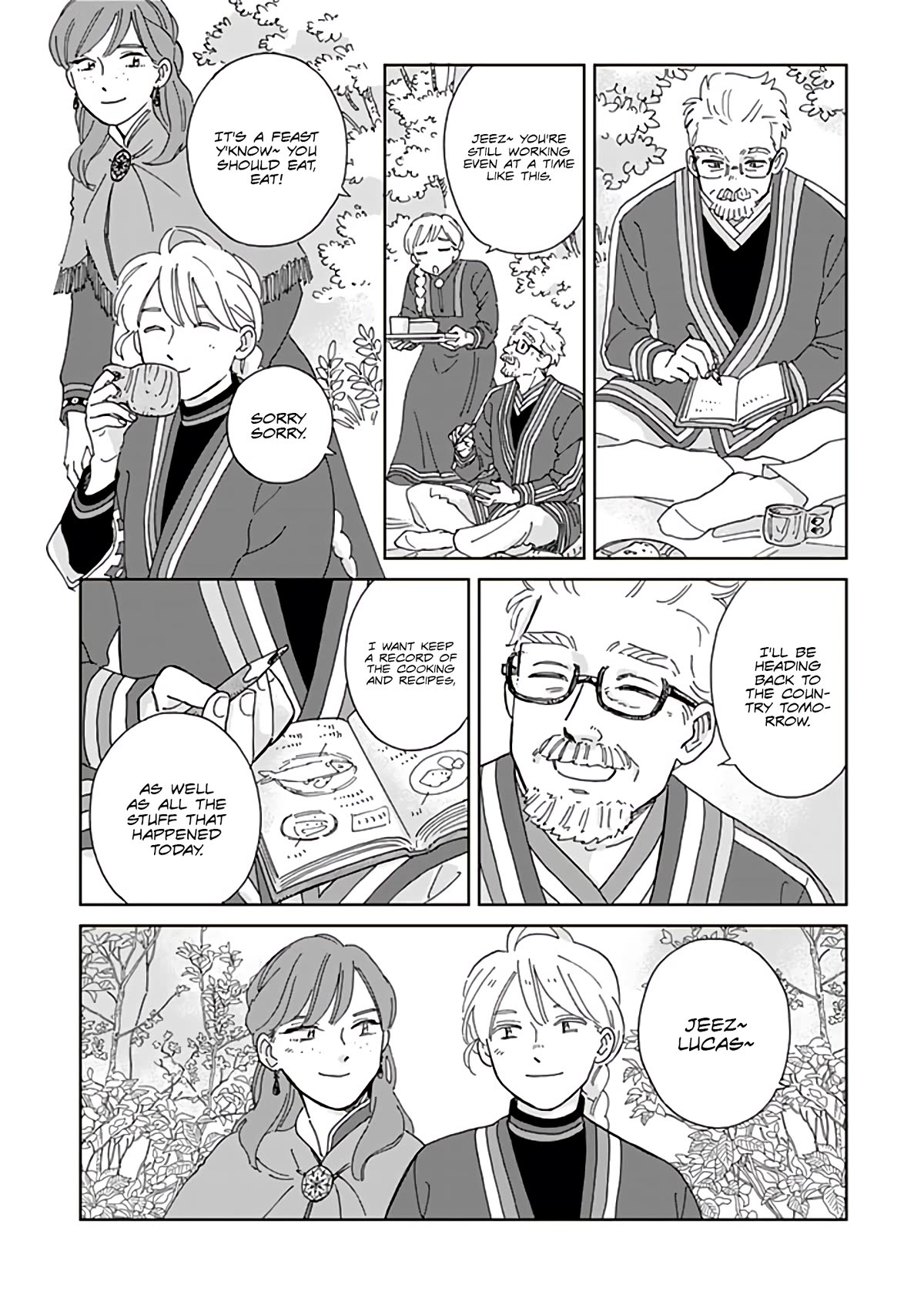 Hokuou Kizoku to Moukinzuma no Yukiguni Karigurashi Chapter 100 page 3 - Chapter 100 [END]