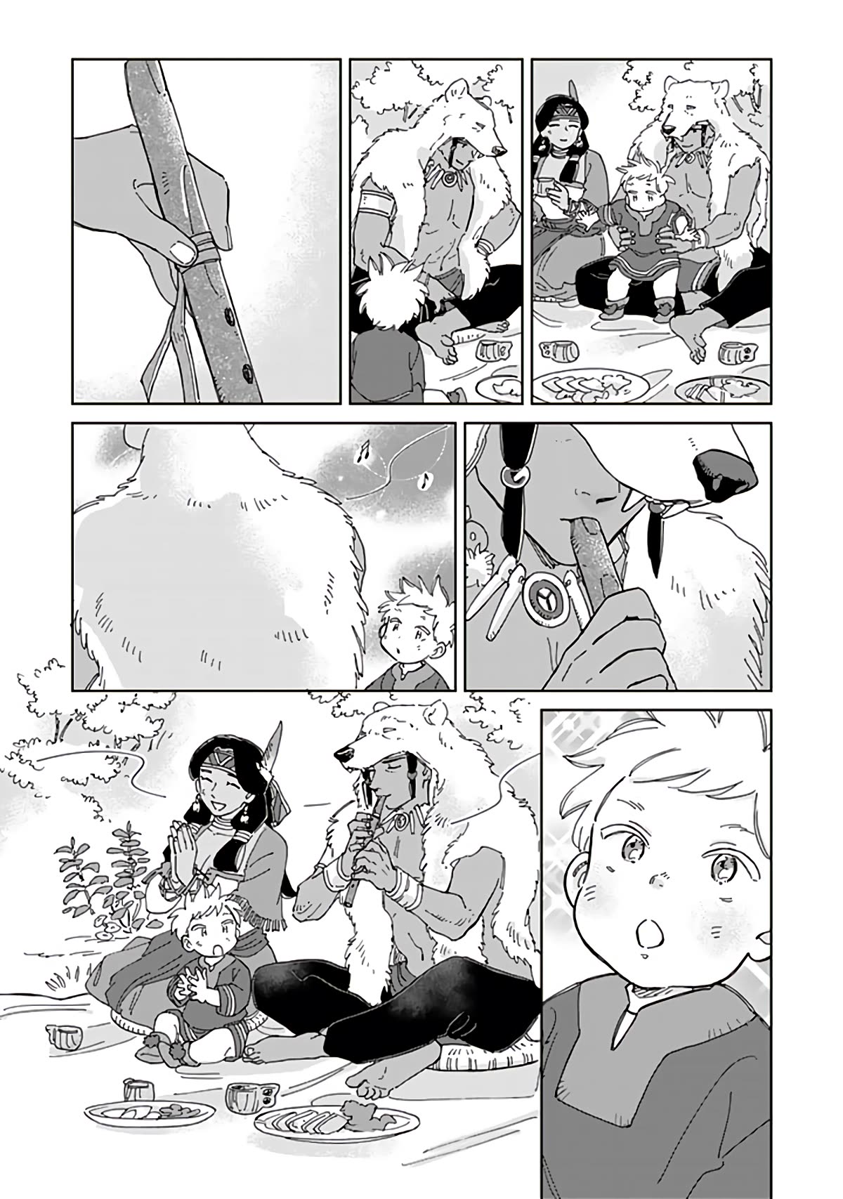 Hokuou Kizoku to Moukinzuma no Yukiguni Karigurashi Chapter 100 page 4 - Chapter 100 [END]