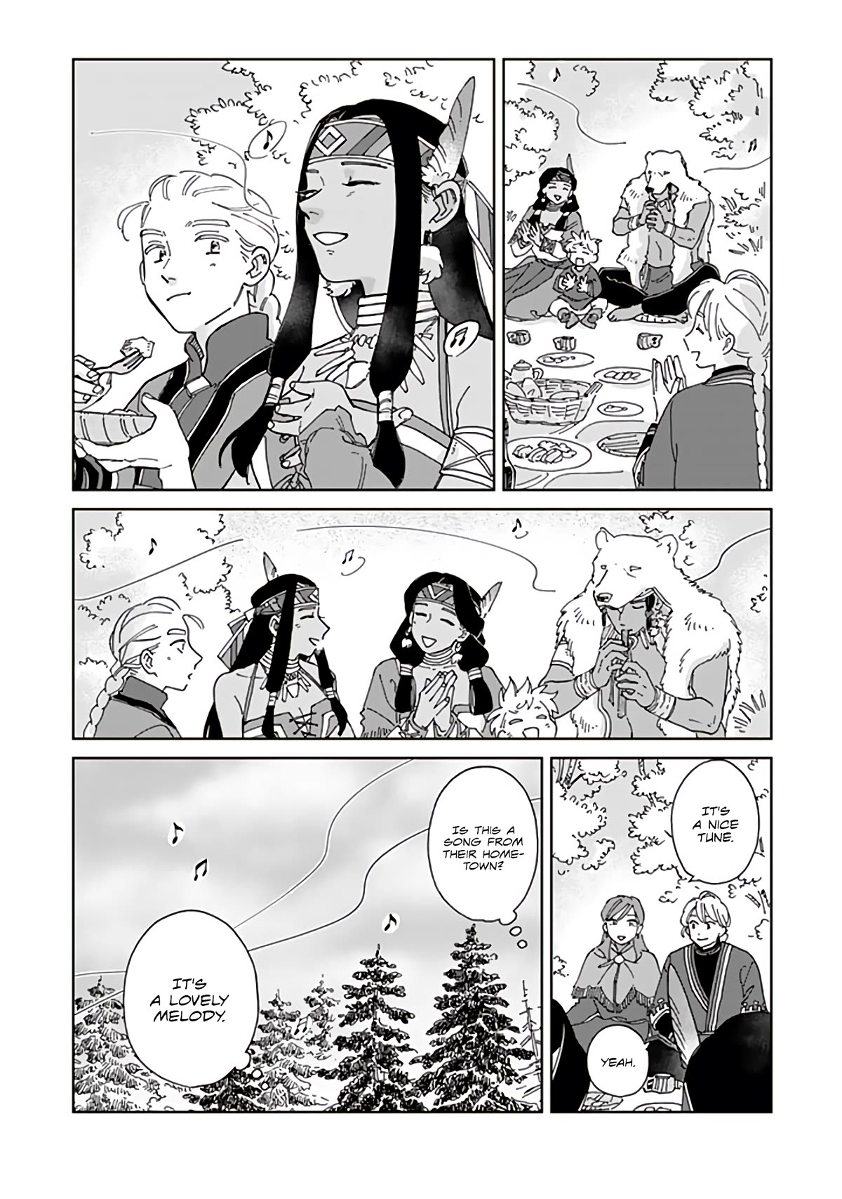 Hokuou Kizoku to Moukinzuma no Yukiguni Karigurashi Chapter 100 page 5 - Chapter 100 [END]