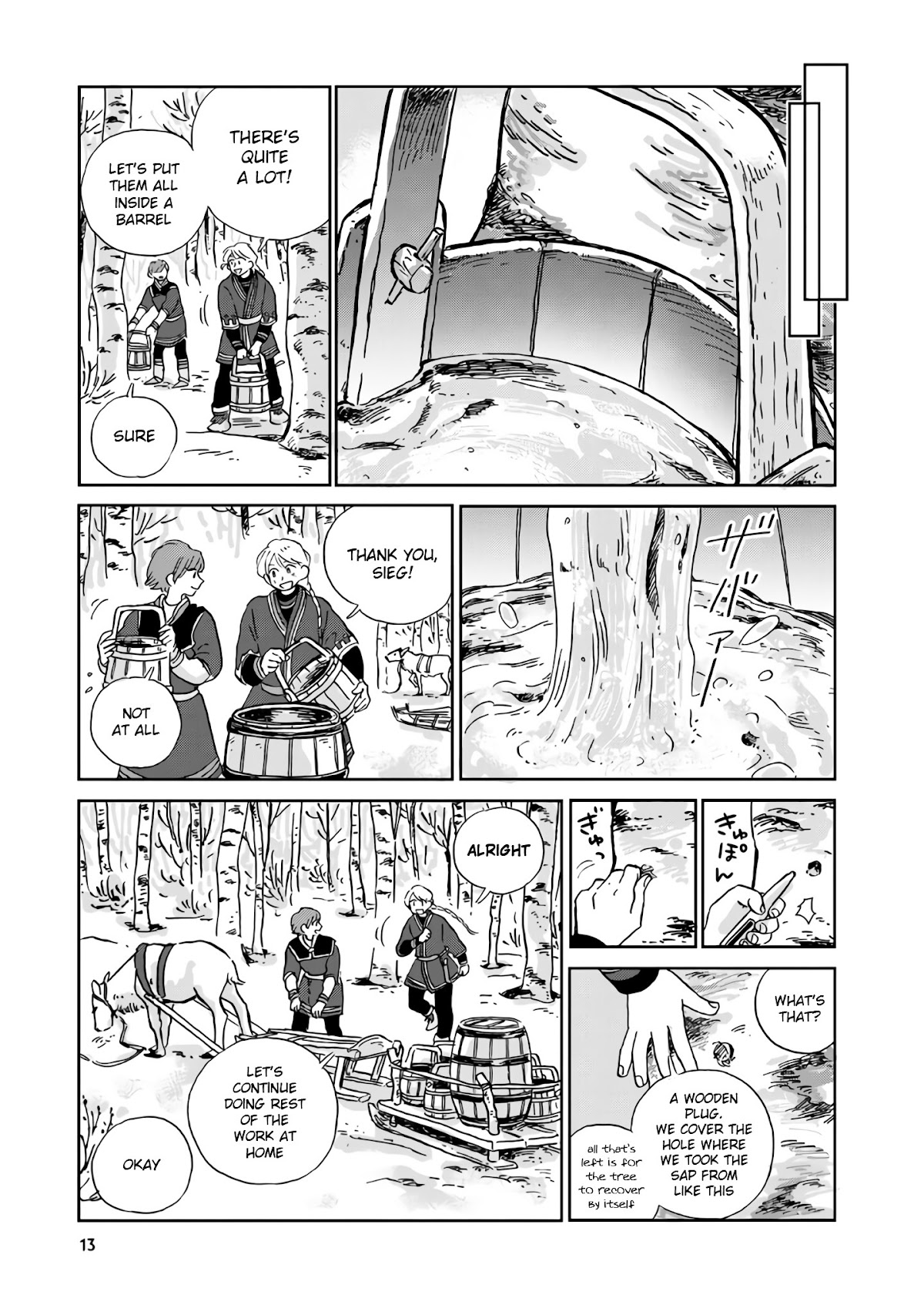 Hokuou Kizoku to Moukinzuma no Yukiguni Karigurashi Chapter 11 page 12 - Chapter 11
