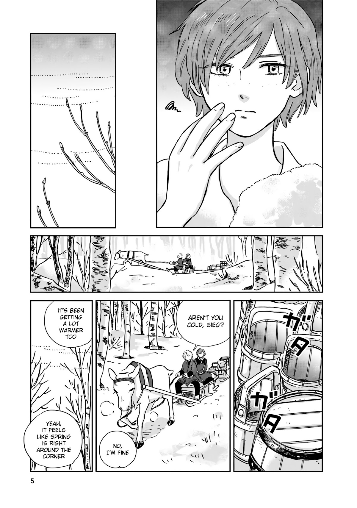 Hokuou Kizoku to Moukinzuma no Yukiguni Karigurashi Chapter 11 page 4 - Chapter 11