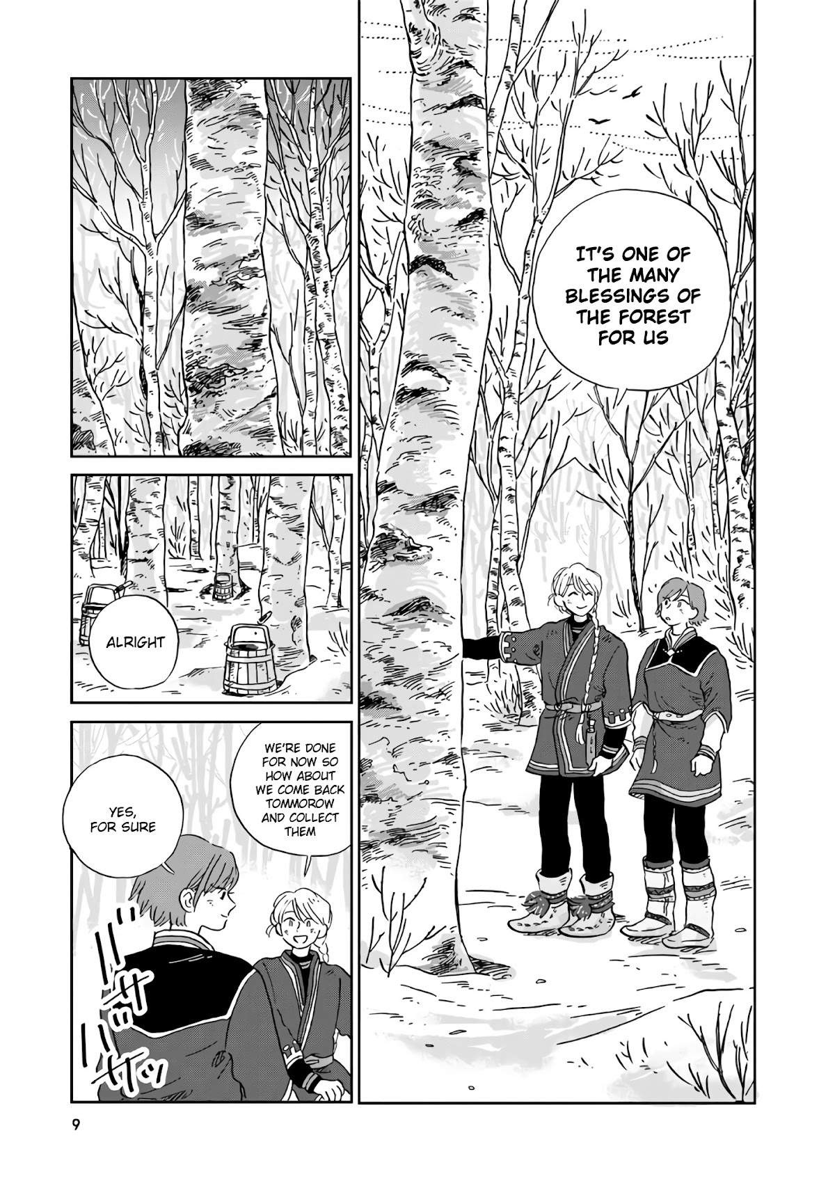 Hokuou Kizoku to Moukinzuma no Yukiguni Karigurashi Chapter 11 page 8 - Chapter 11