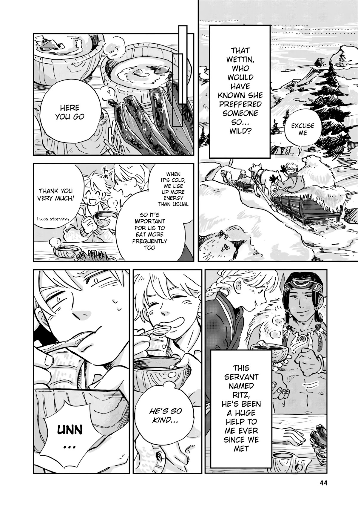 Hokuou Kizoku to Moukinzuma no Yukiguni Karigurashi Chapter 13 page 11 - Chapter 13