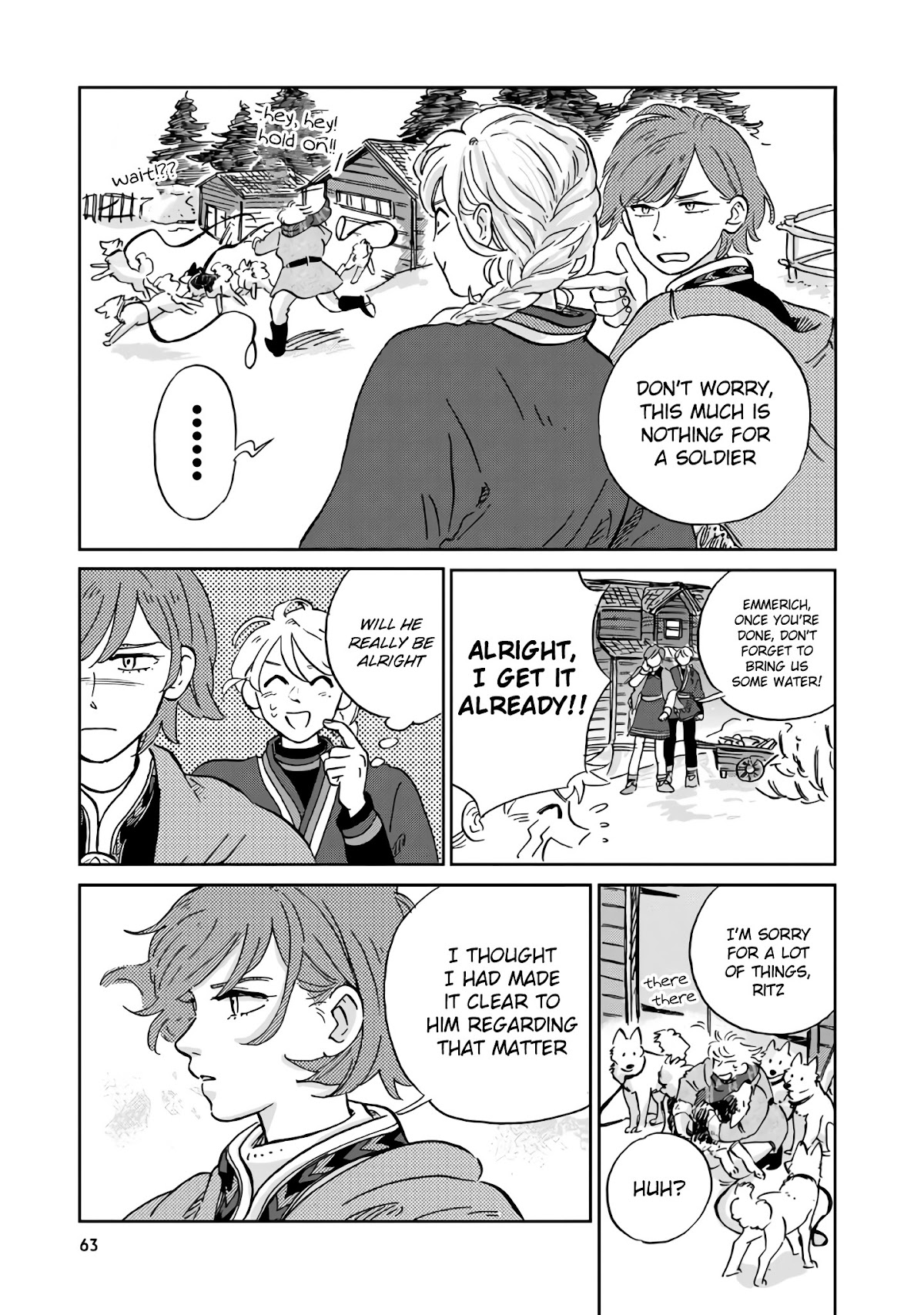 Hokuou Kizoku to Moukinzuma no Yukiguni Karigurashi Chapter 14 page 14 - Chapter 14