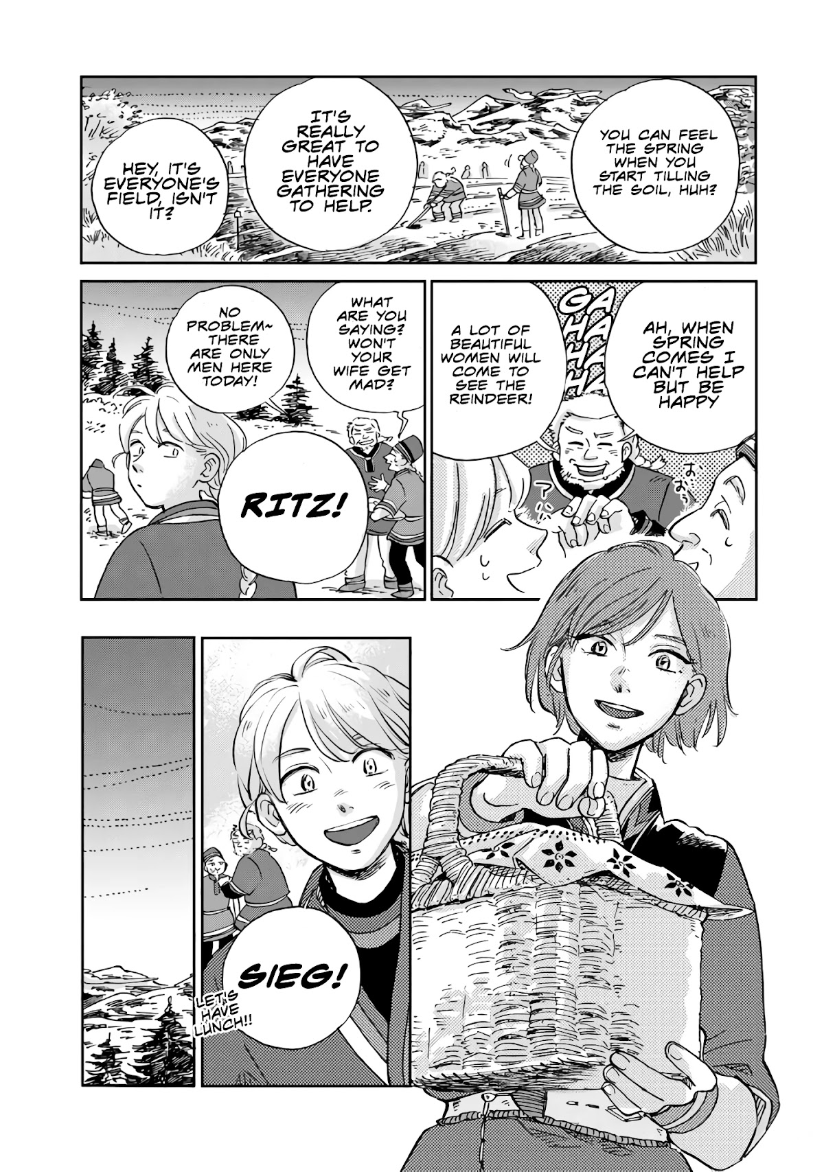 Hokuou Kizoku to Moukinzuma no Yukiguni Karigurashi Chapter 18 page 2 - Chapter 18