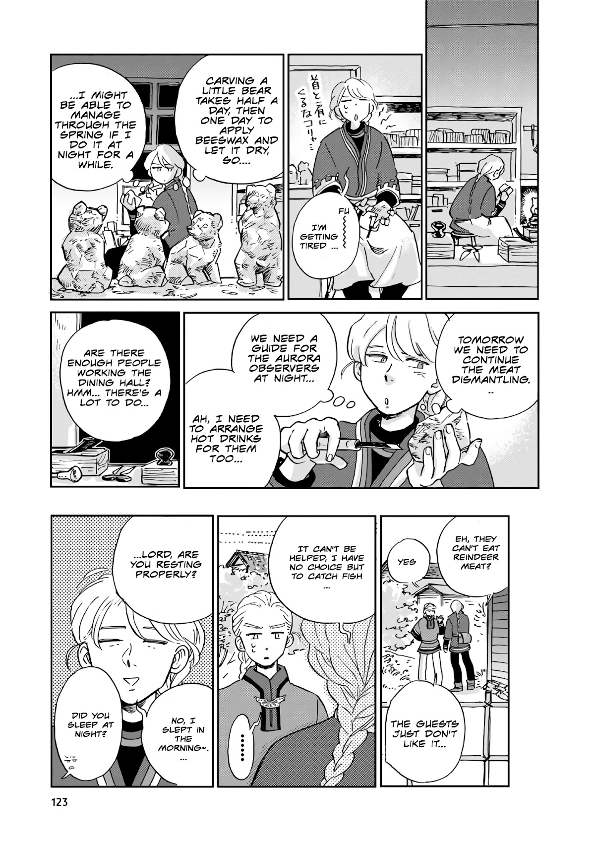 Hokuou Kizoku to Moukinzuma no Yukiguni Karigurashi Chapter 18 page 9 - Chapter 18