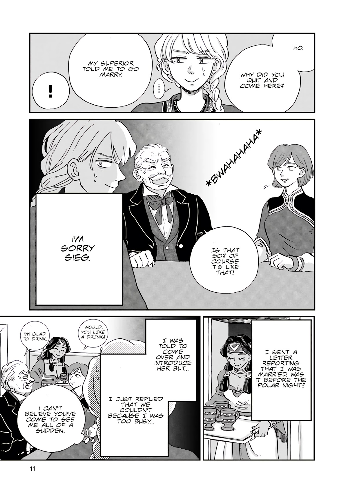 Hokuou Kizoku to Moukinzuma no Yukiguni Karigurashi Chapter 21 page 14 - Chapter 21