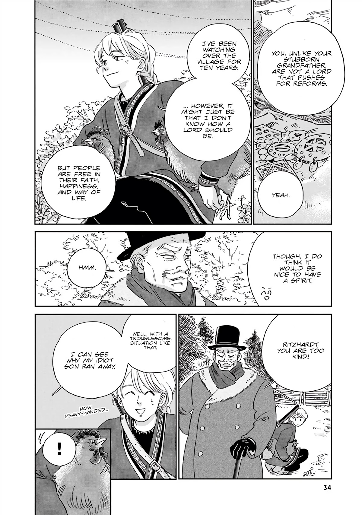 Hokuou Kizoku to Moukinzuma no Yukiguni Karigurashi Chapter 22 page 16 - Chapter 22