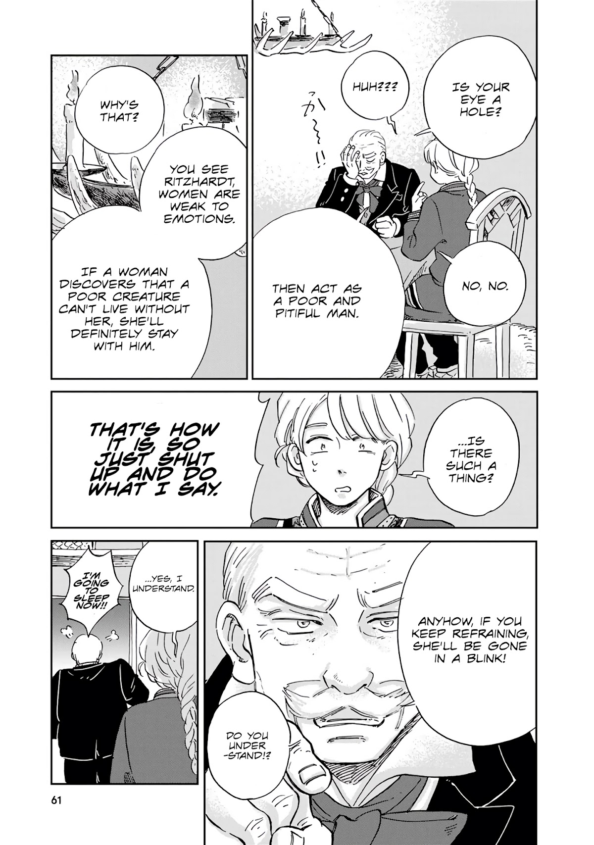 Hokuou Kizoku to Moukinzuma no Yukiguni Karigurashi Chapter 24 page 9 - Chapter 24