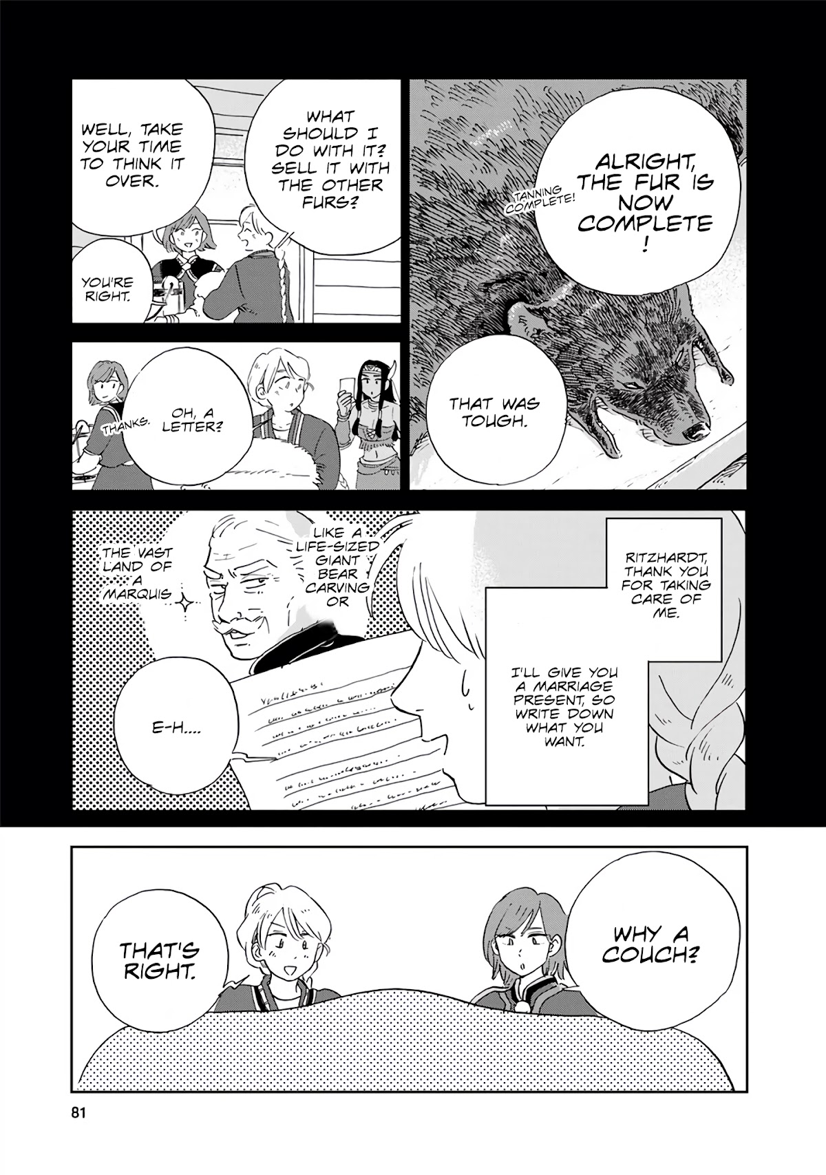 Hokuou Kizoku to Moukinzuma no Yukiguni Karigurashi Chapter 25 page 13 - Chapter 25