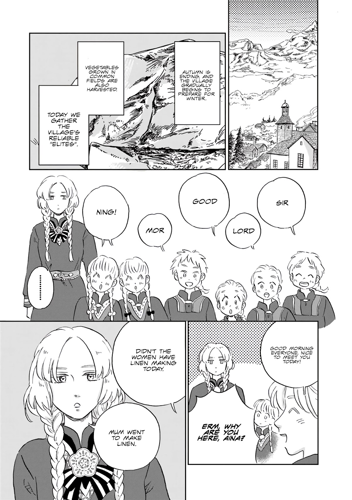 Hokuou Kizoku to Moukinzuma no Yukiguni Karigurashi Chapter 32 page 3 - Chapter 32