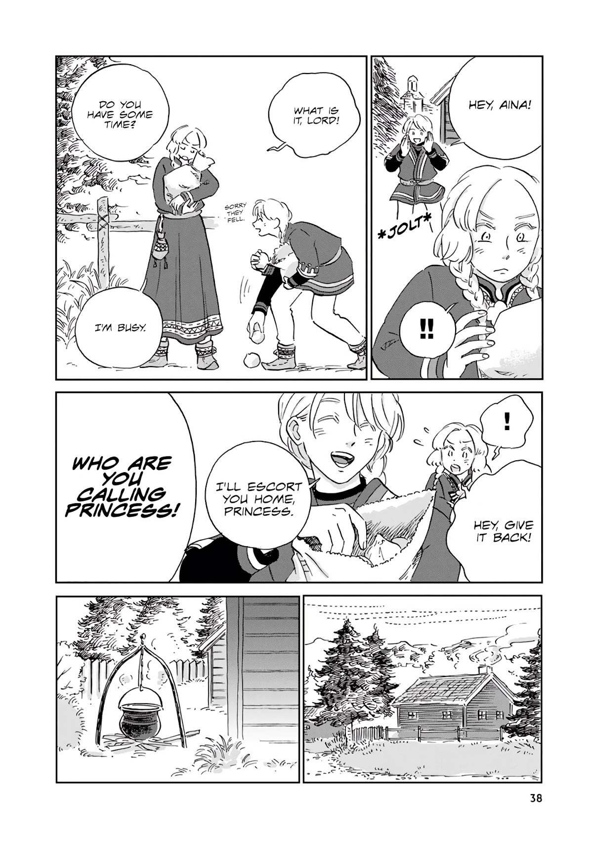Hokuou Kizoku to Moukinzuma no Yukiguni Karigurashi Chapter 33 page 4 - Chapter 33