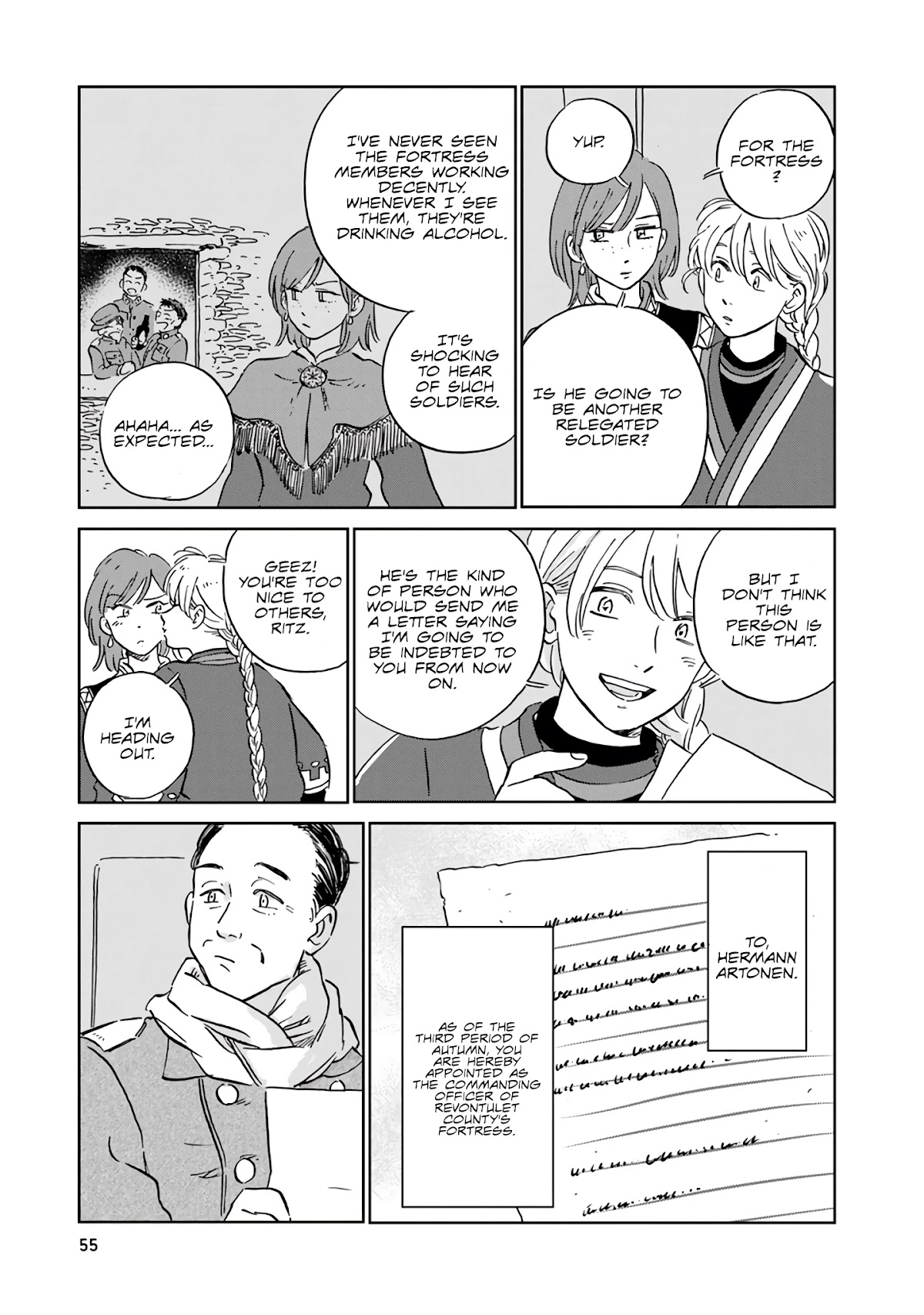 Hokuou Kizoku to Moukinzuma no Yukiguni Karigurashi Chapter 34 page 3 - Chapter 34