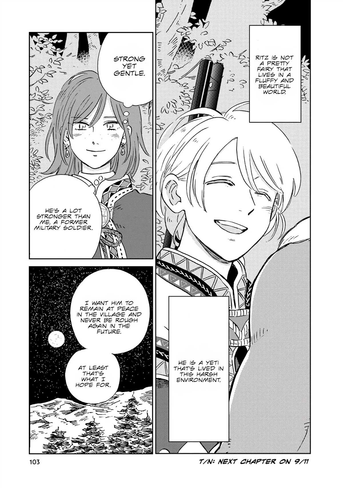 Hokuou Kizoku to Moukinzuma no Yukiguni Karigurashi Chapter 36 page 17 - Chapter 36