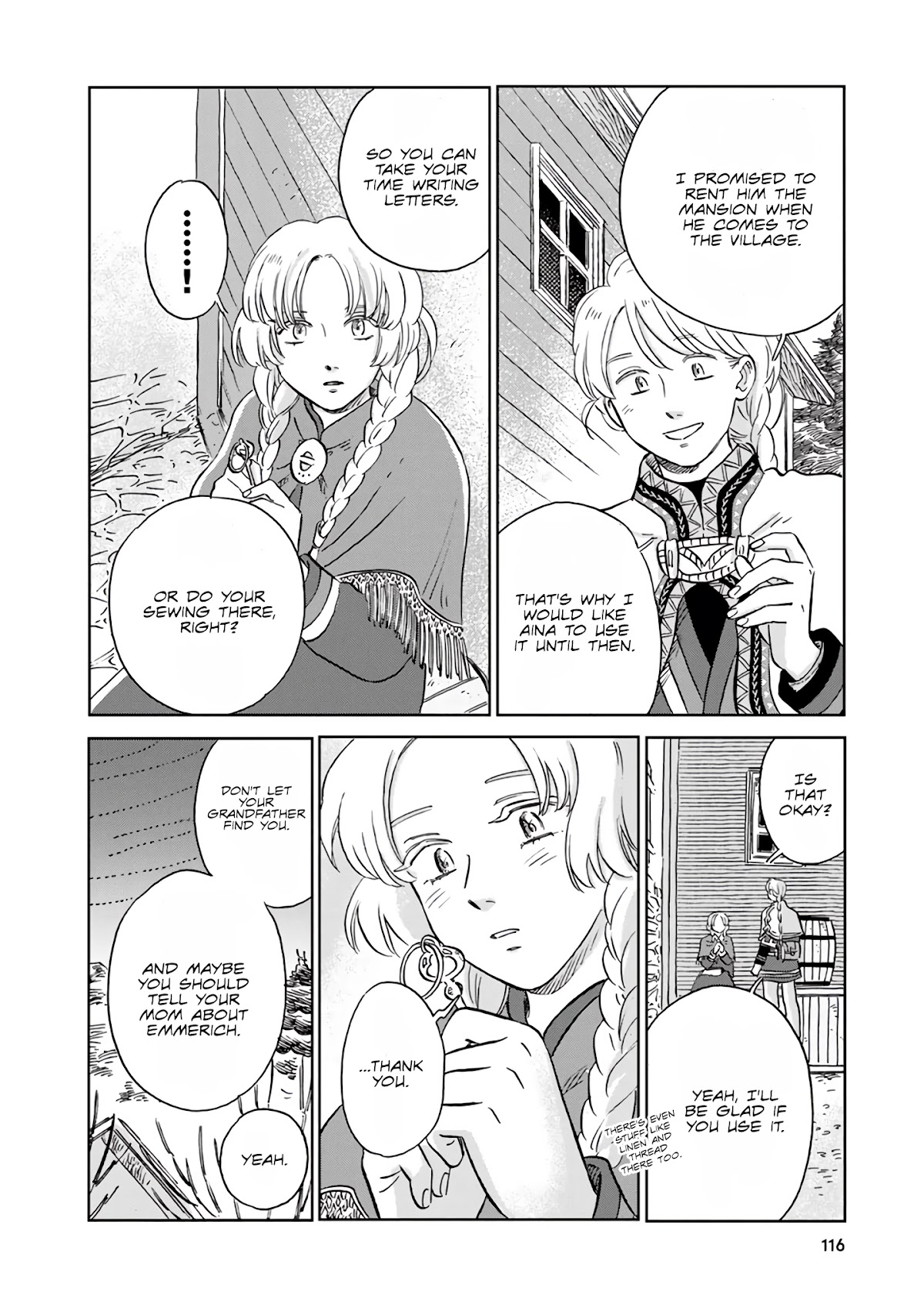 Hokuou Kizoku to Moukinzuma no Yukiguni Karigurashi Chapter 37 page 12 - Chapter 37