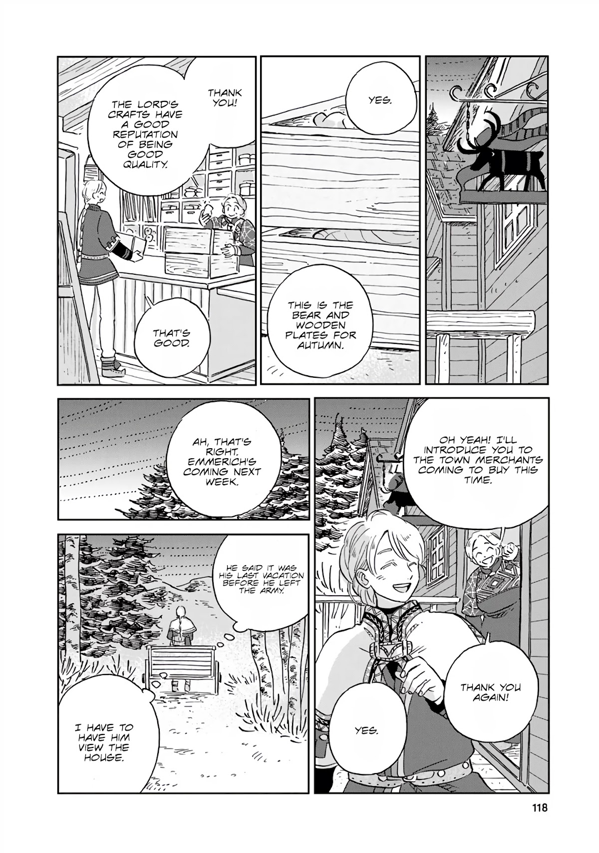 Hokuou Kizoku to Moukinzuma no Yukiguni Karigurashi Chapter 37 page 14 - Chapter 37
