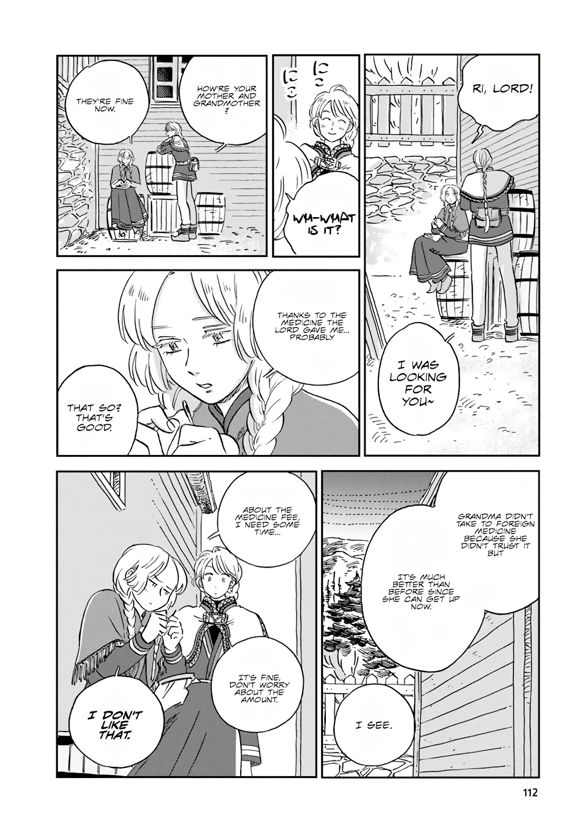 Hokuou Kizoku to Moukinzuma no Yukiguni Karigurashi Chapter 37 page 8 - Chapter 37
