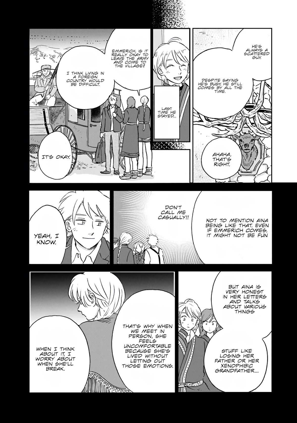 Hokuou Kizoku to Moukinzuma no Yukiguni Karigurashi Chapter 38 page 2 - Chapter 38