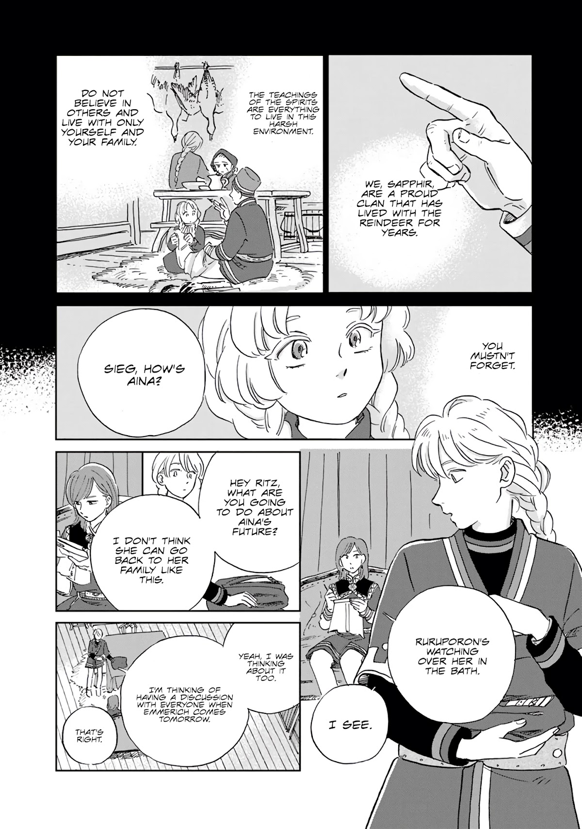 Hokuou Kizoku to Moukinzuma no Yukiguni Karigurashi Chapter 39 page 2 - Chapter 39