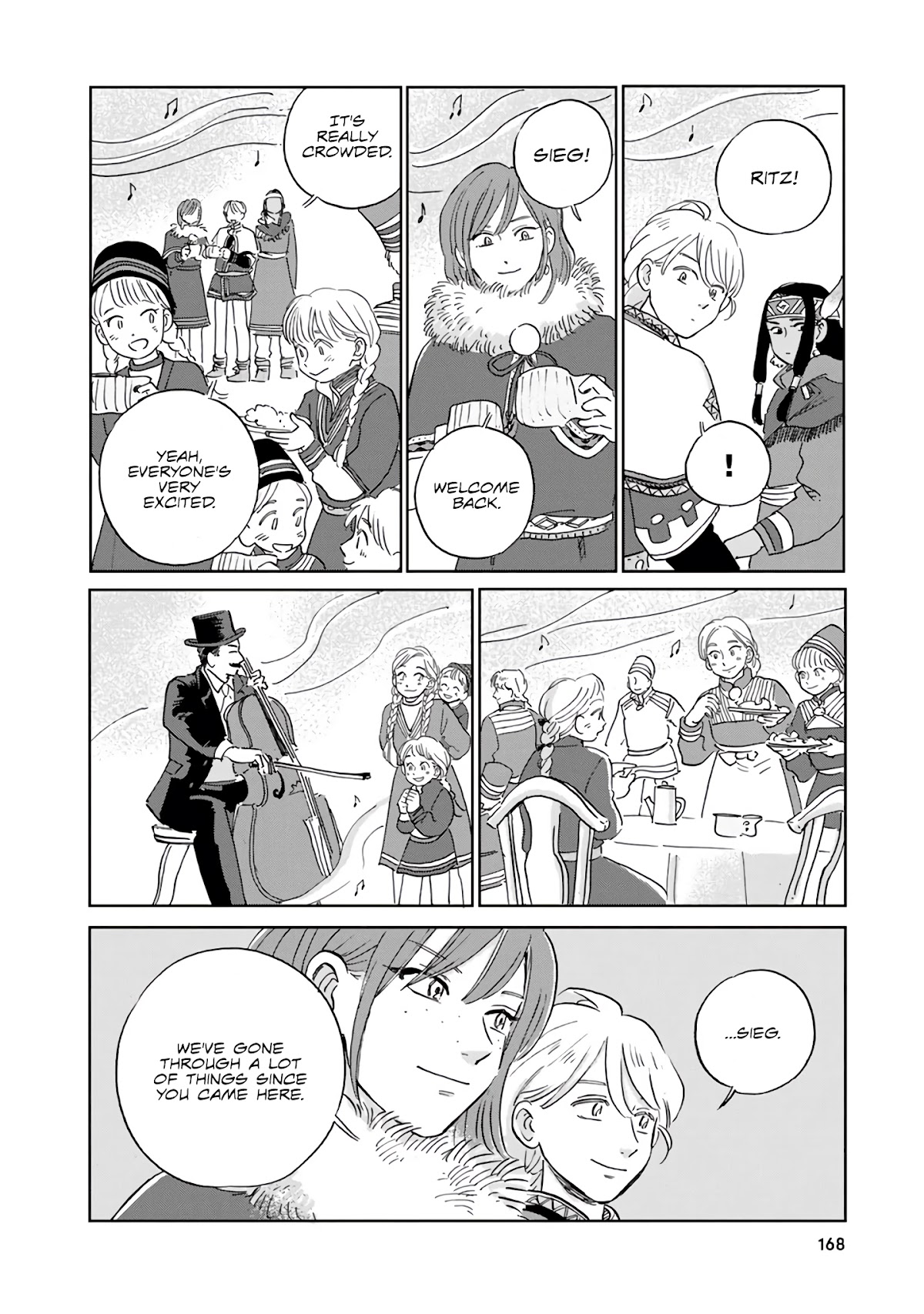 Hokuou Kizoku to Moukinzuma no Yukiguni Karigurashi Chapter 40 page 12 - Chapter 40