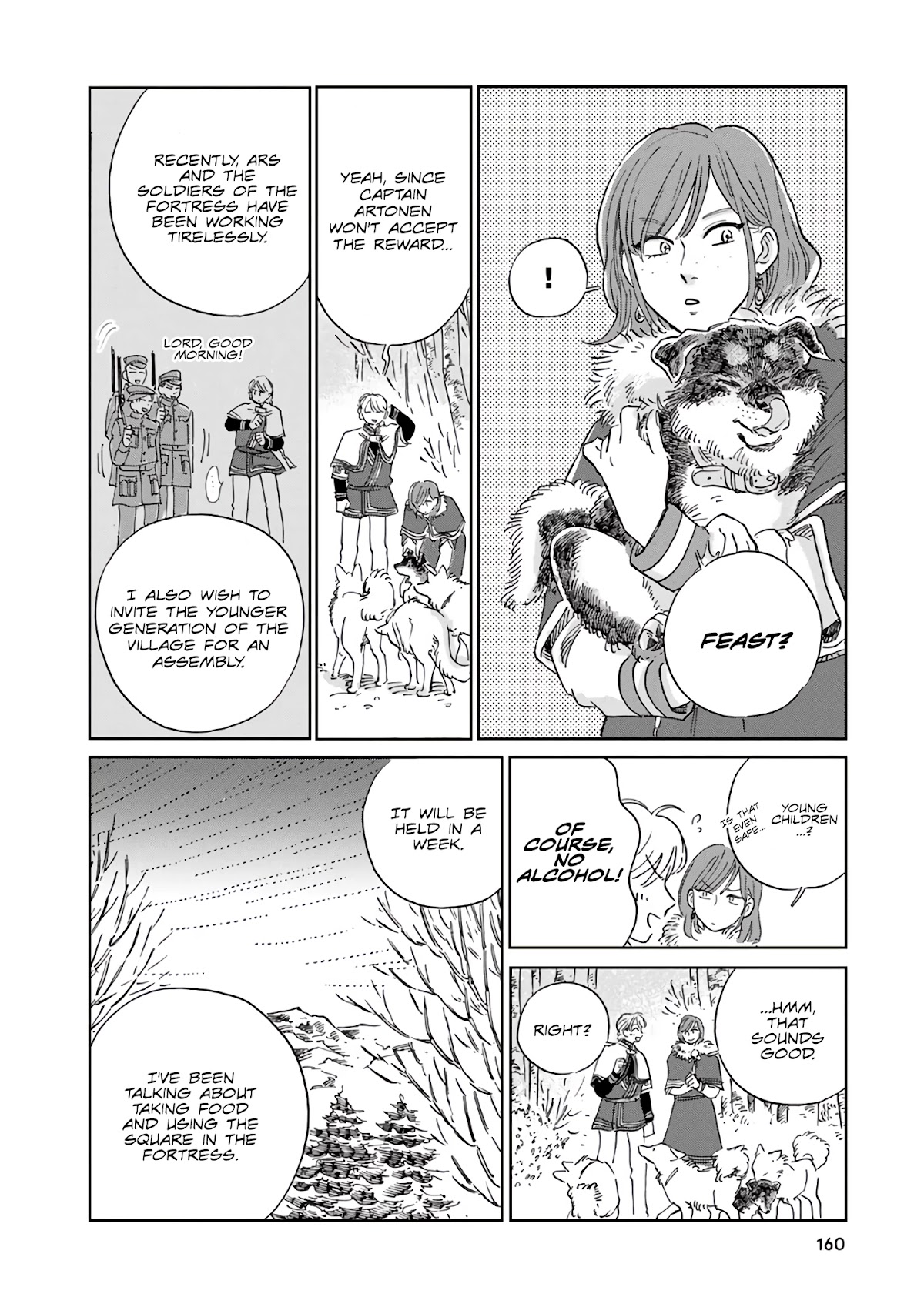Hokuou Kizoku to Moukinzuma no Yukiguni Karigurashi Chapter 40 page 4 - Chapter 40