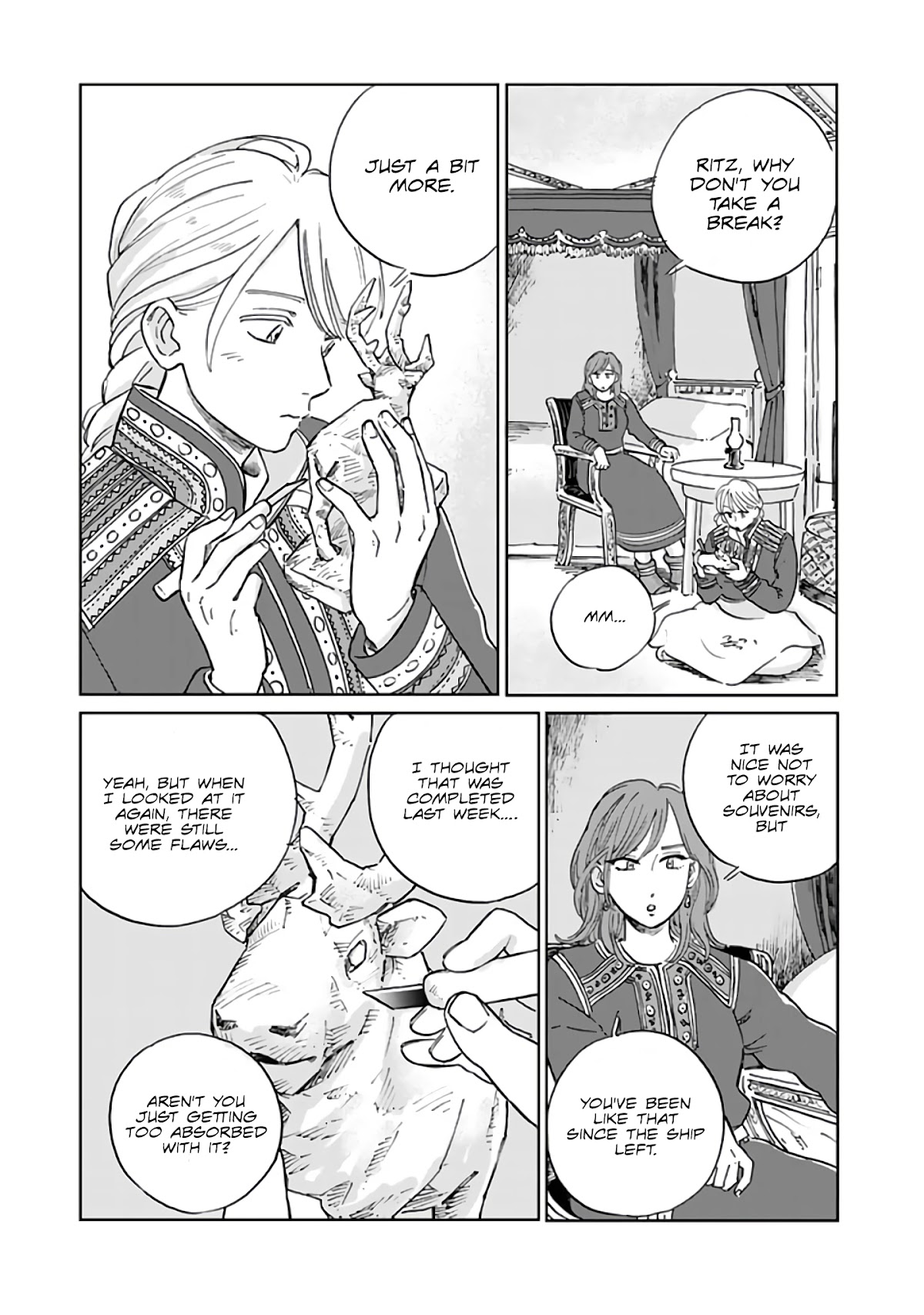 Hokuou Kizoku to Moukinzuma no Yukiguni Karigurashi Chapter 41 page 11 - Chapter 41