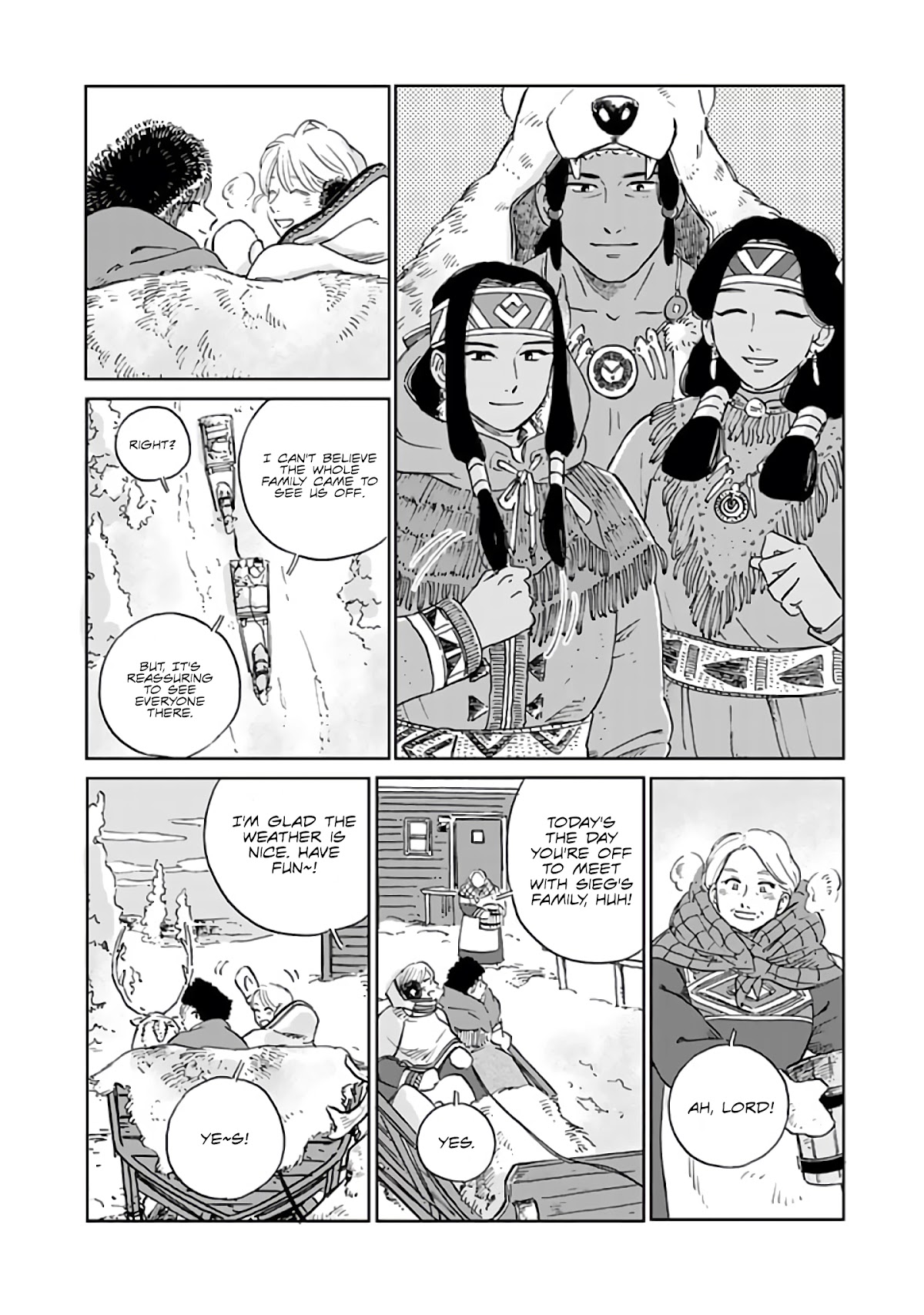 Hokuou Kizoku to Moukinzuma no Yukiguni Karigurashi Chapter 41 page 6 - Chapter 41