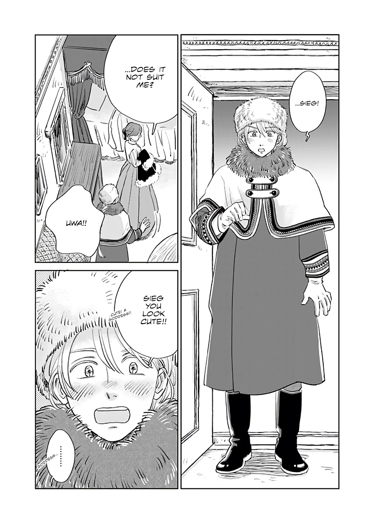 Hokuou Kizoku to Moukinzuma no Yukiguni Karigurashi Chapter 42 page 6 - Chapter 42