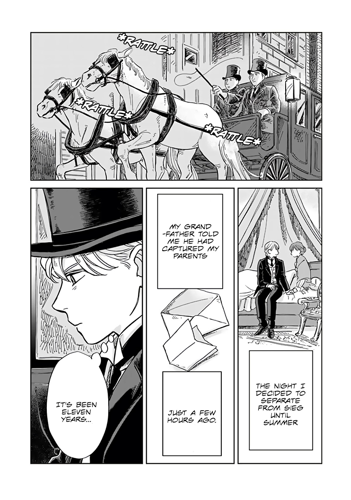 Hokuou Kizoku to Moukinzuma no Yukiguni Karigurashi Chapter 46 page 1 - Chapter 46