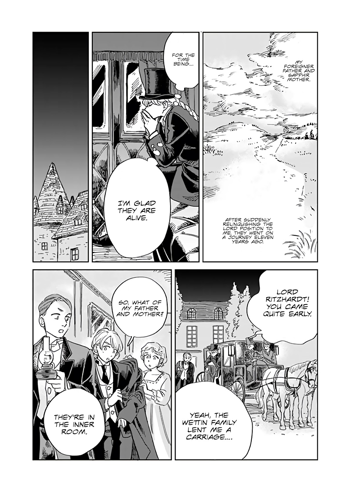 Hokuou Kizoku to Moukinzuma no Yukiguni Karigurashi Chapter 46 page 2 - Chapter 46