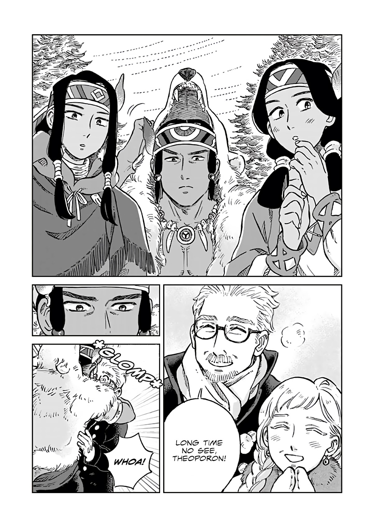 Hokuou Kizoku to Moukinzuma no Yukiguni Karigurashi Chapter 47 page 1 - Chapter 47