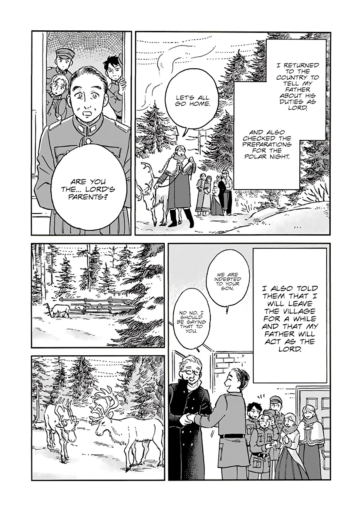 Hokuou Kizoku to Moukinzuma no Yukiguni Karigurashi Chapter 47 page 3 - Chapter 47
