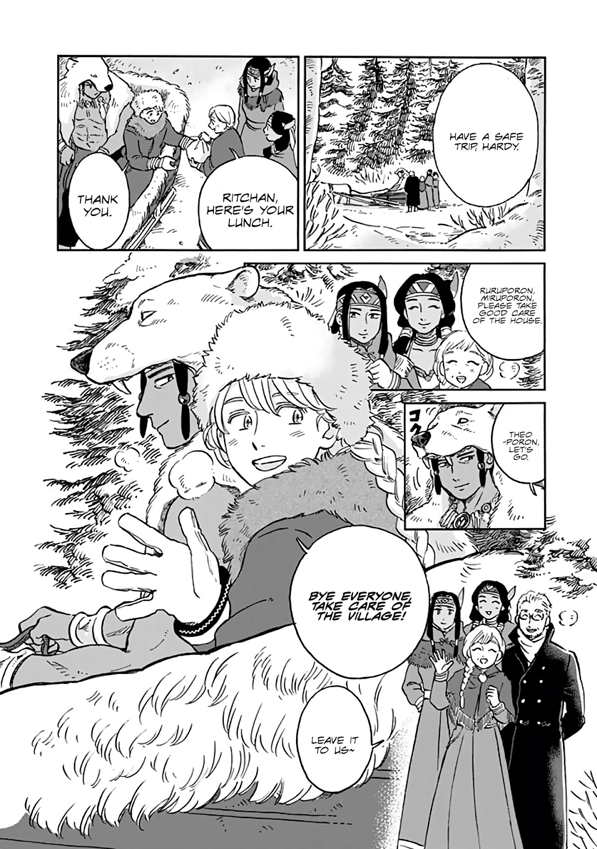 Hokuou Kizoku to Moukinzuma no Yukiguni Karigurashi Chapter 47 page 4 - Chapter 47