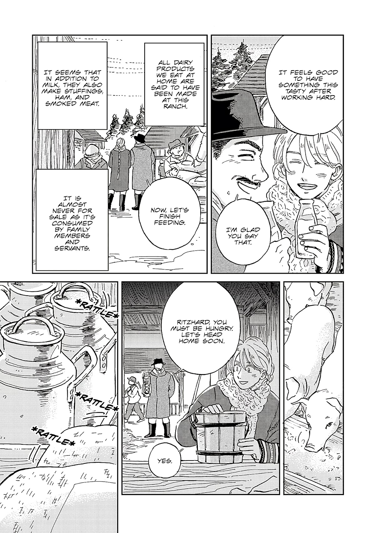 Hokuou Kizoku to Moukinzuma no Yukiguni Karigurashi Chapter 51 page 3 - Chapter 51