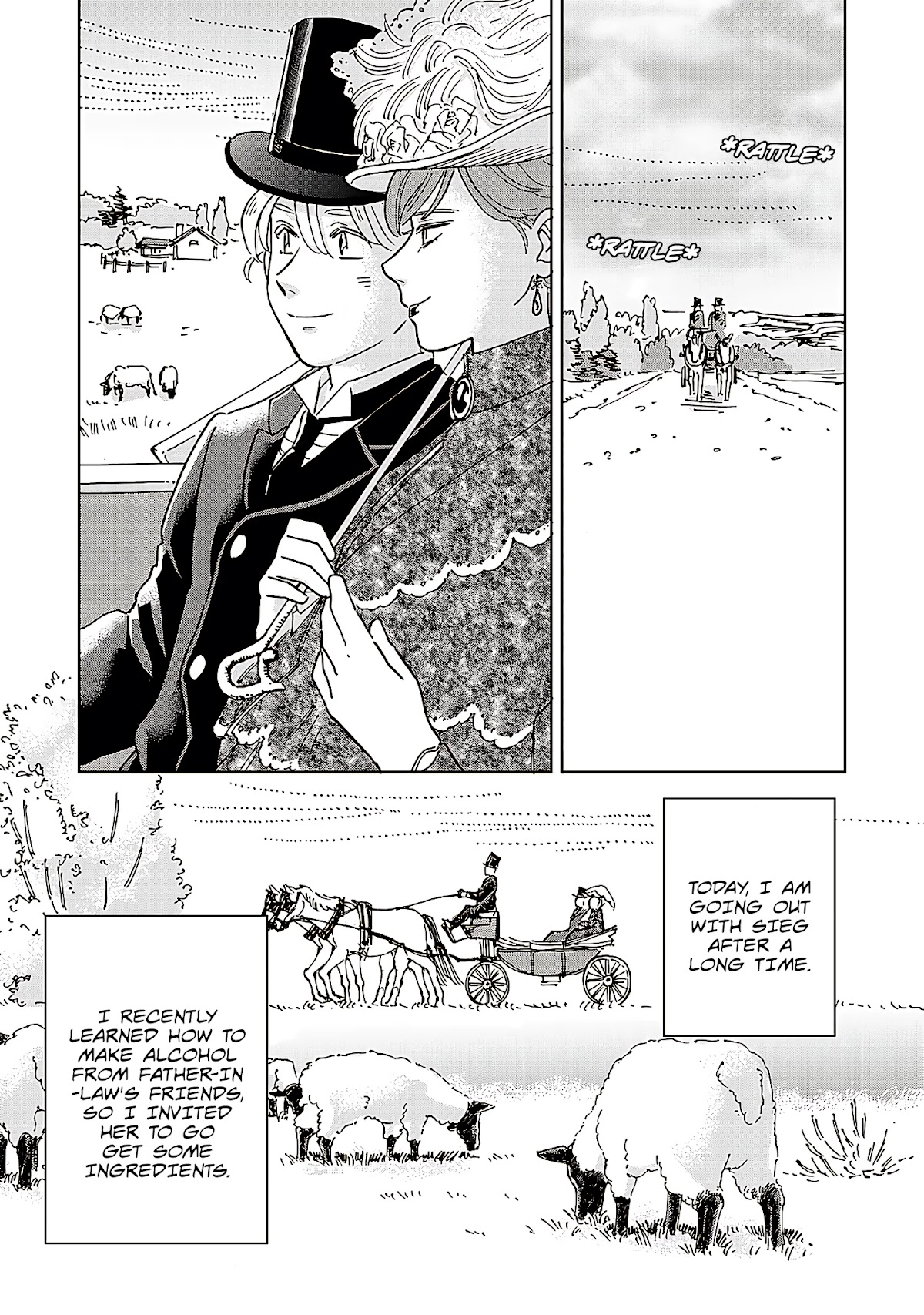 Hokuou Kizoku to Moukinzuma no Yukiguni Karigurashi Chapter 57 page 1 - Chapter 57