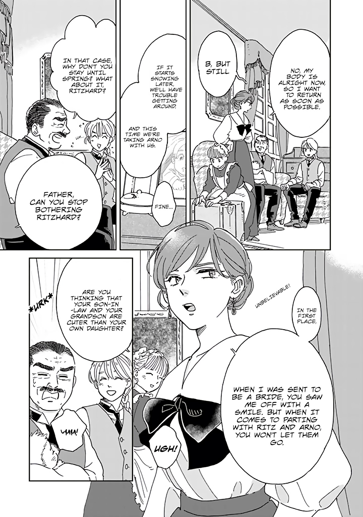 Hokuou Kizoku to Moukinzuma no Yukiguni Karigurashi Chapter 63 page 3 - Chapter 63