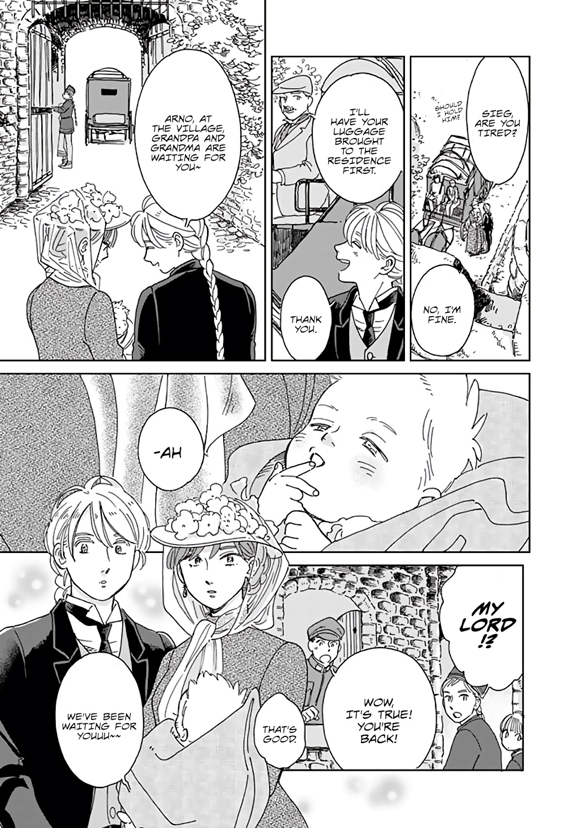 Hokuou Kizoku to Moukinzuma no Yukiguni Karigurashi Chapter 64 page 13 - Chapter 64