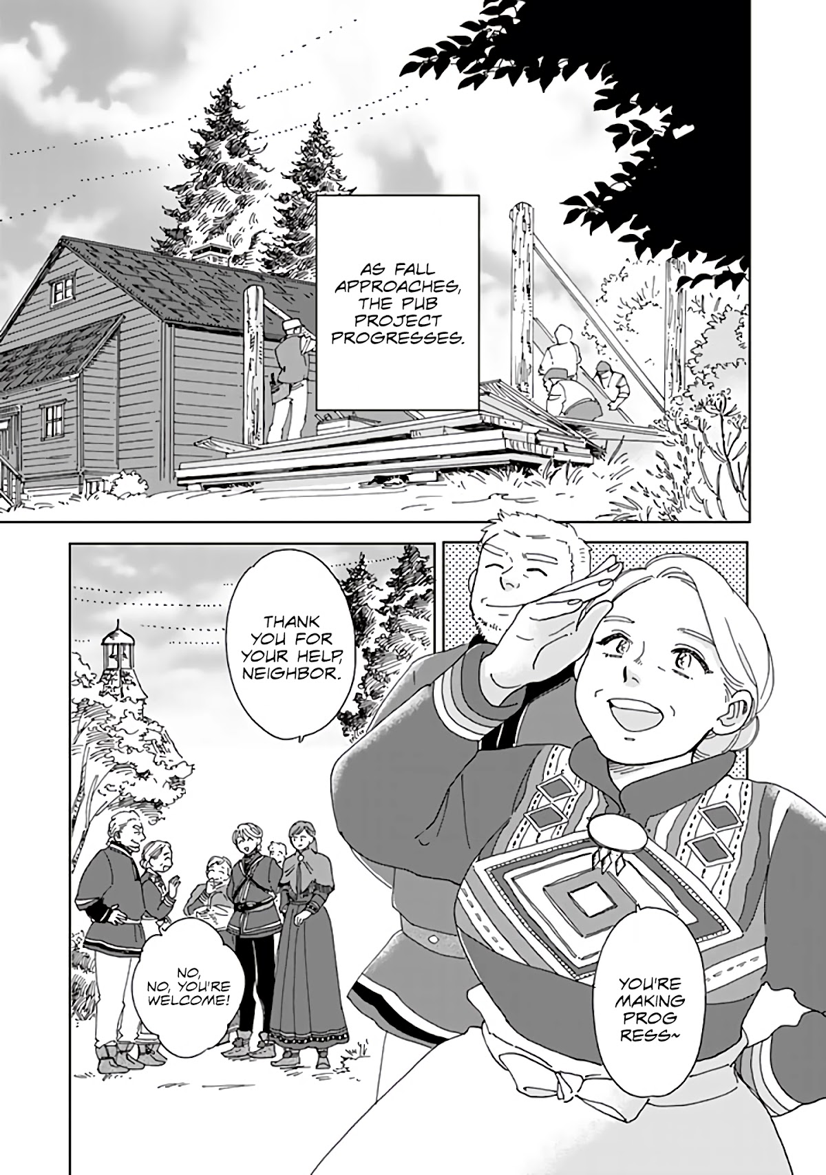 Hokuou Kizoku to Moukinzuma no Yukiguni Karigurashi Chapter 68 page 1 - Chapter 68