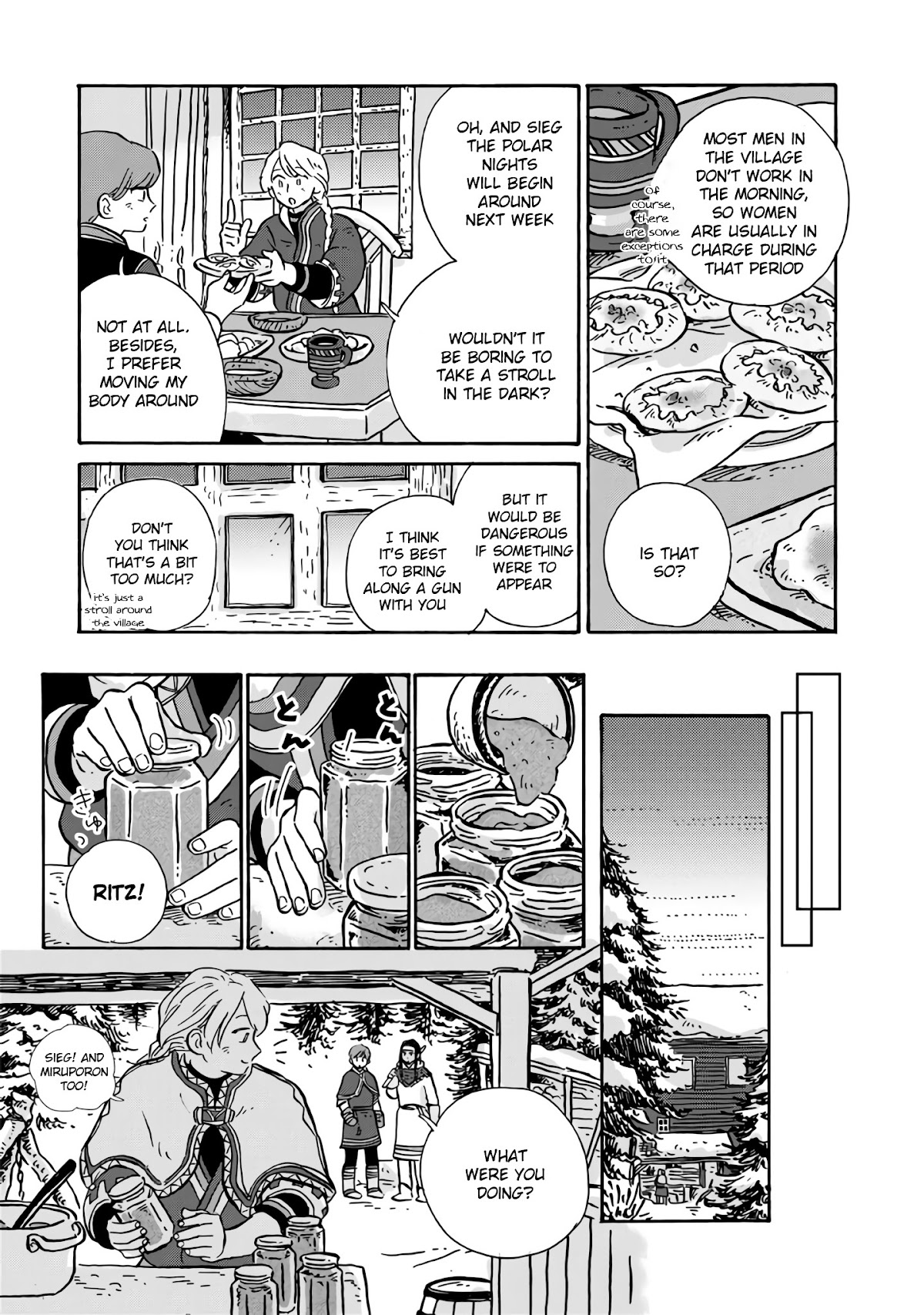Hokuou Kizoku to Moukinzuma no Yukiguni Karigurashi Chapter 7 page 6 - Chapter 7