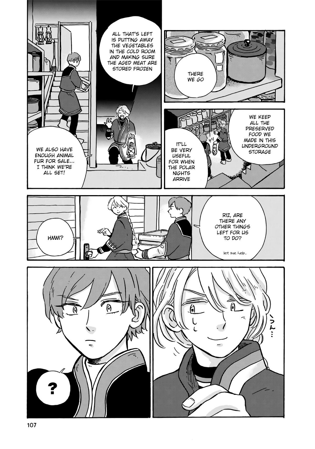 Hokuou Kizoku to Moukinzuma no Yukiguni Karigurashi Chapter 7 page 8 - Chapter 7