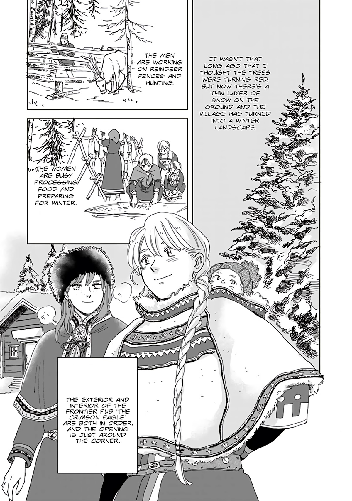 Hokuou Kizoku to Moukinzuma no Yukiguni Karigurashi Chapter 70 page 1 - Chapter 70