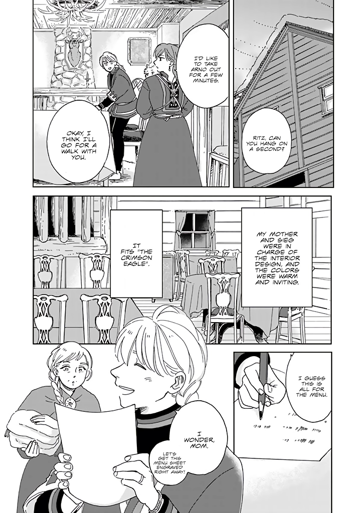 Hokuou Kizoku to Moukinzuma no Yukiguni Karigurashi Chapter 70 page 2 - Chapter 70