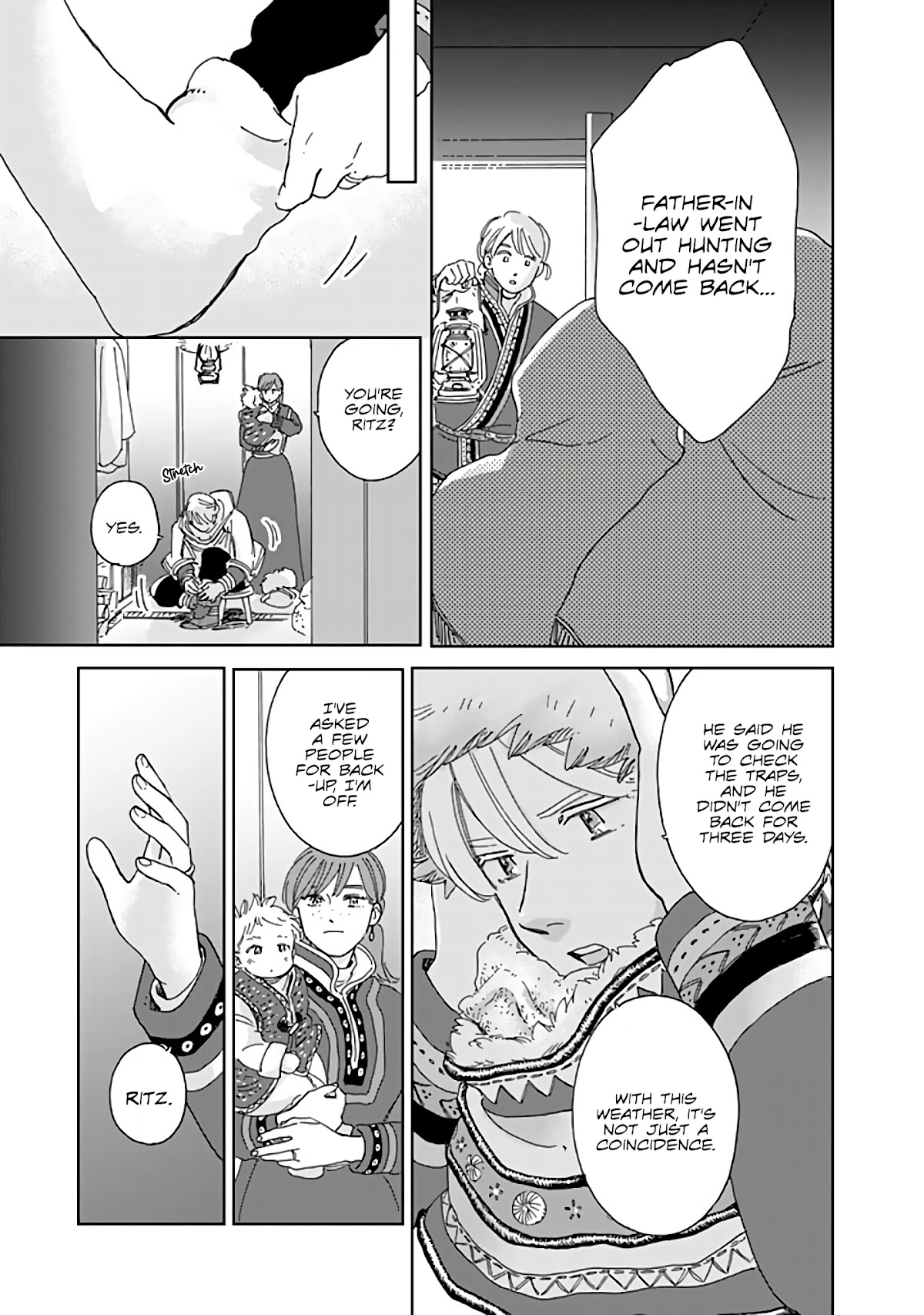 Hokuou Kizoku to Moukinzuma no Yukiguni Karigurashi Chapter 72 page 9 - Chapter 72