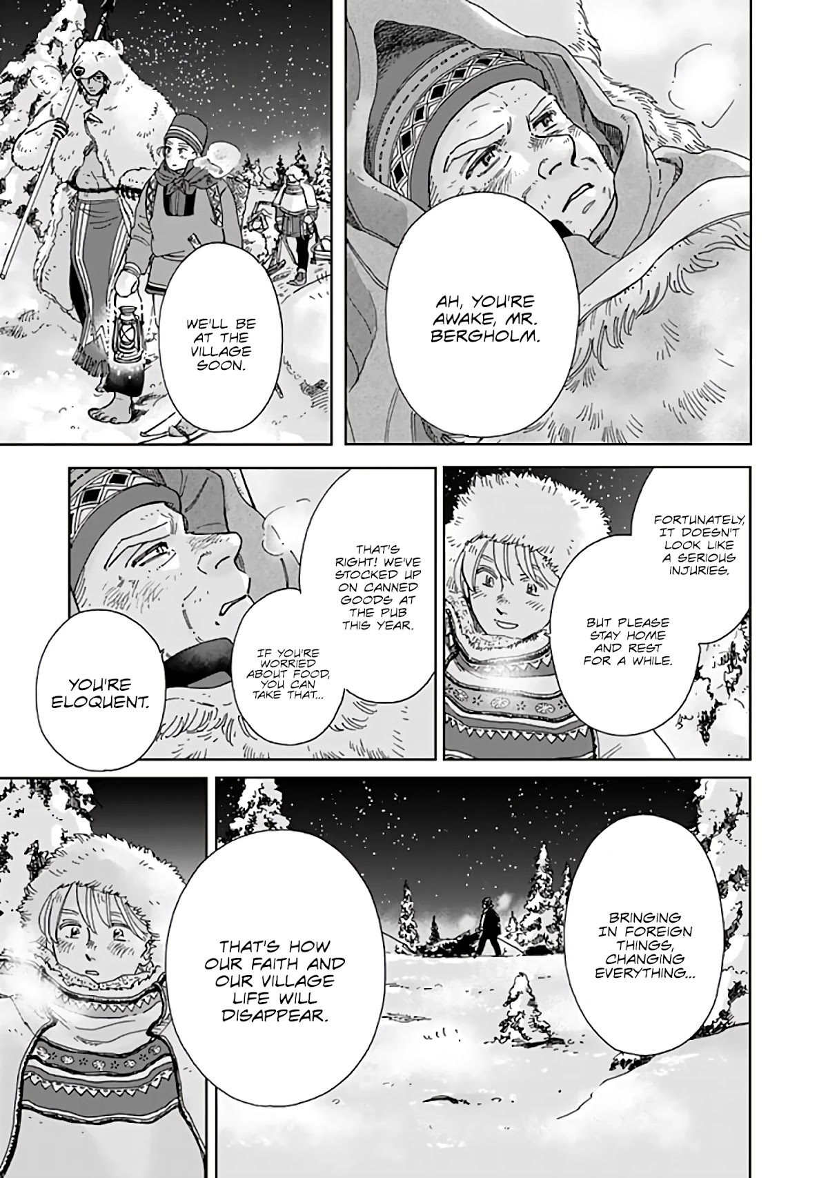 Hokuou Kizoku to Moukinzuma no Yukiguni Karigurashi Chapter 73 page 13 - Chapter 73