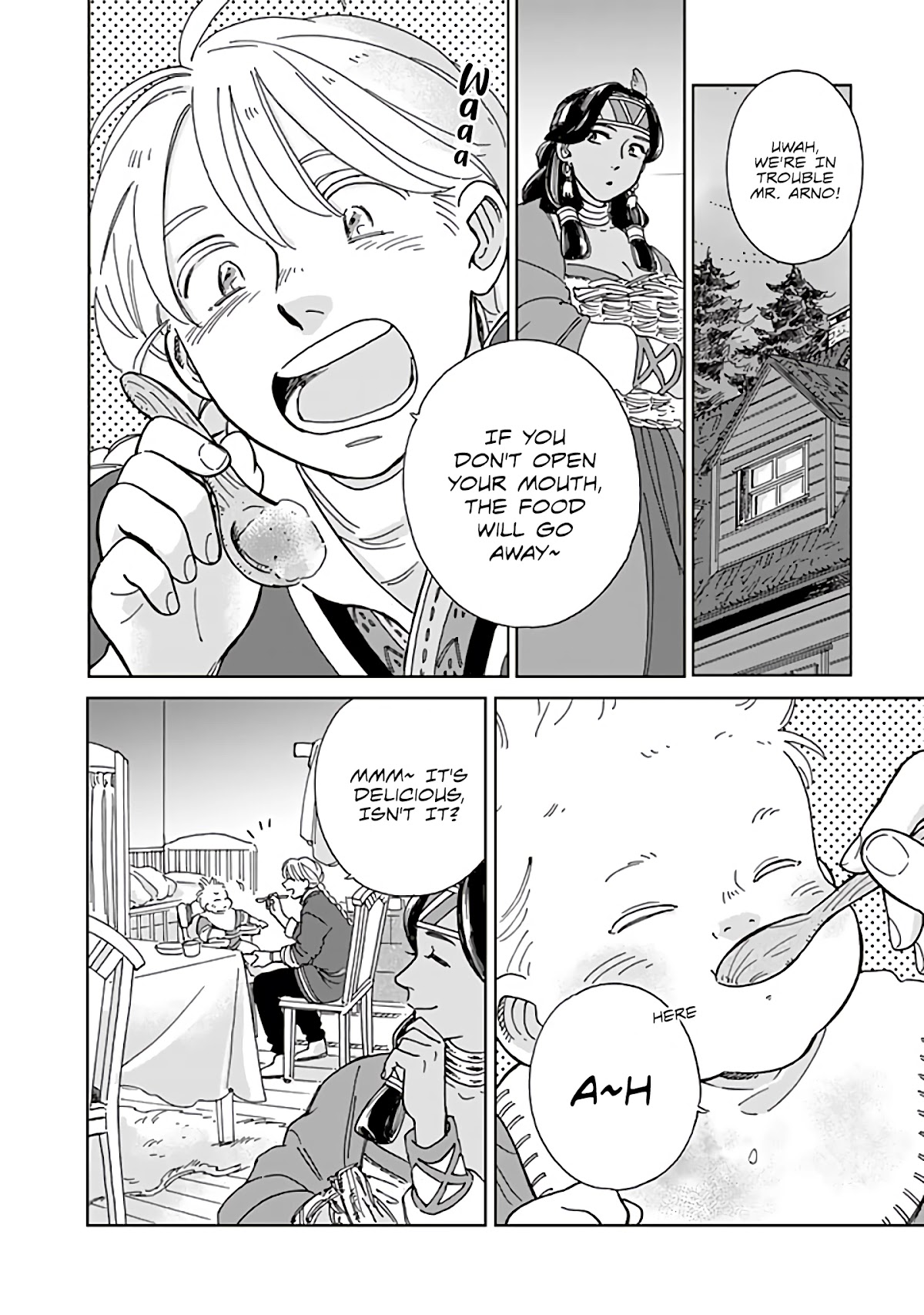 Hokuou Kizoku to Moukinzuma no Yukiguni Karigurashi Chapter 74 page 2 - Chapter 74