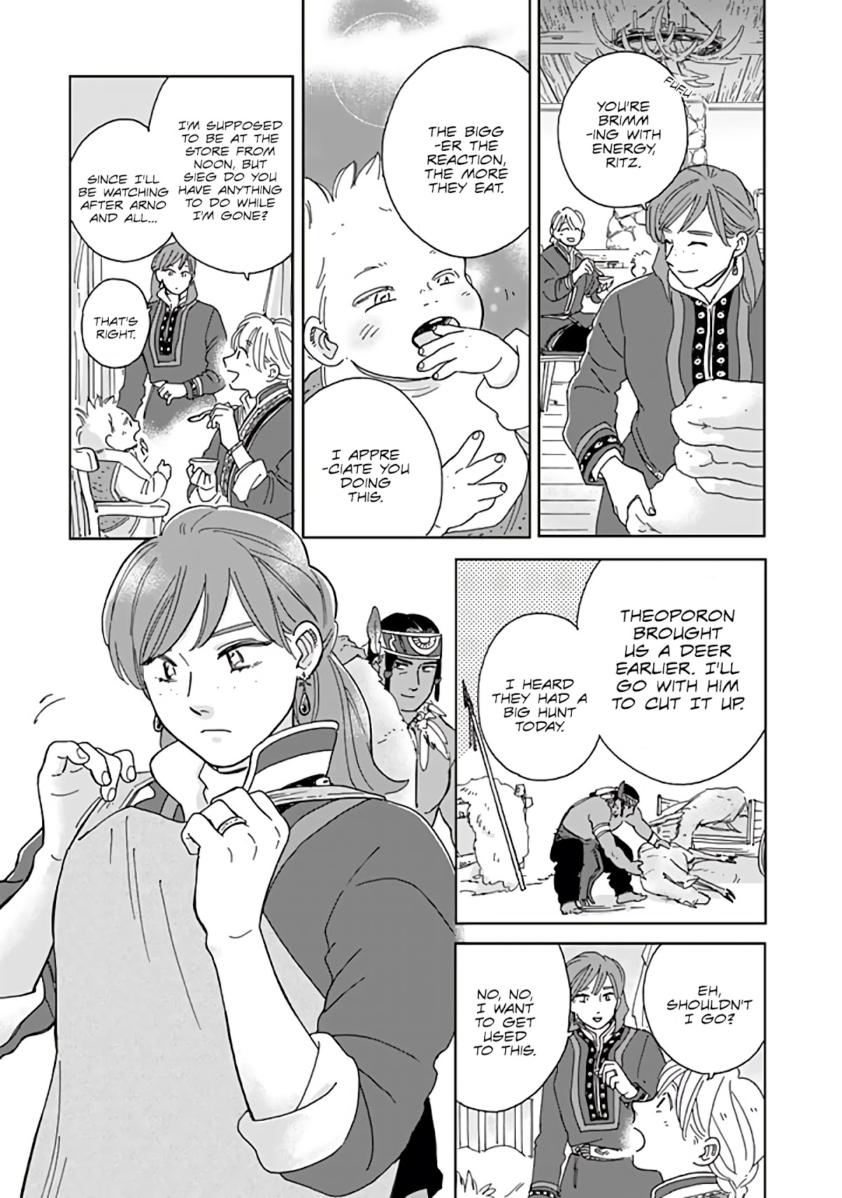 Hokuou Kizoku to Moukinzuma no Yukiguni Karigurashi Chapter 74 page 3 - Chapter 74